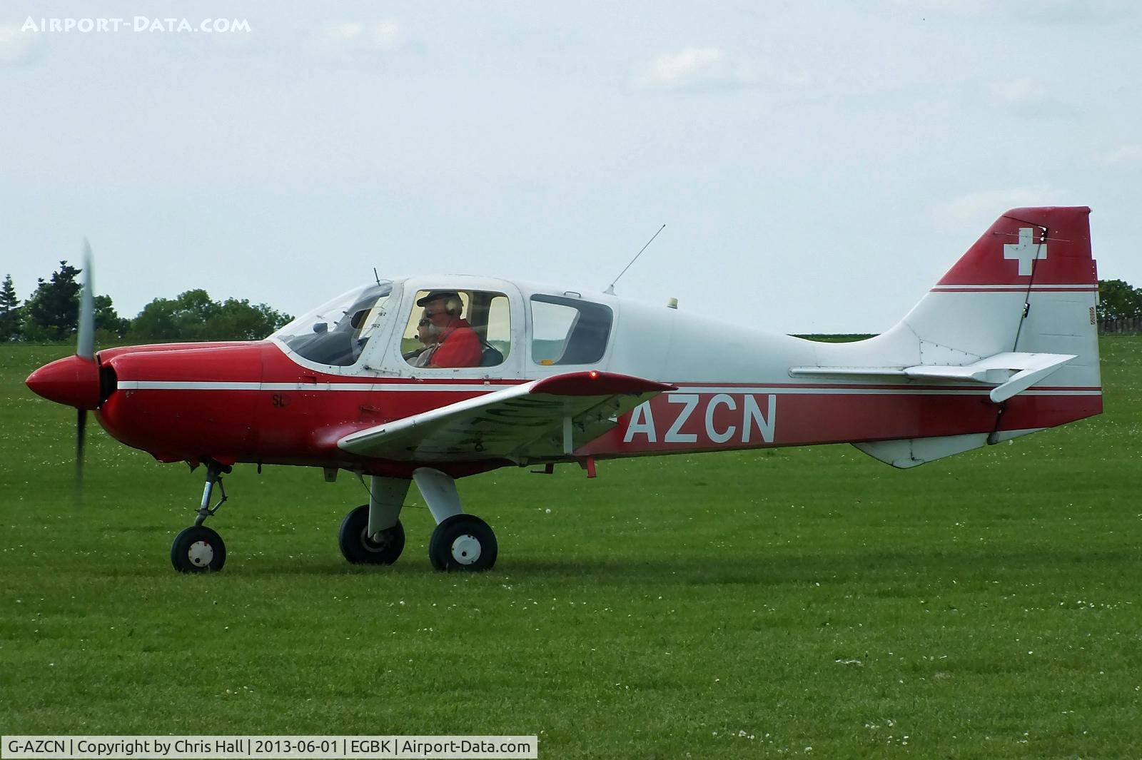 G-AZCN, 1972 Beagle B-121 Pup Series 2 (Pup 150) C/N B121-156, at AeroExpo 2013