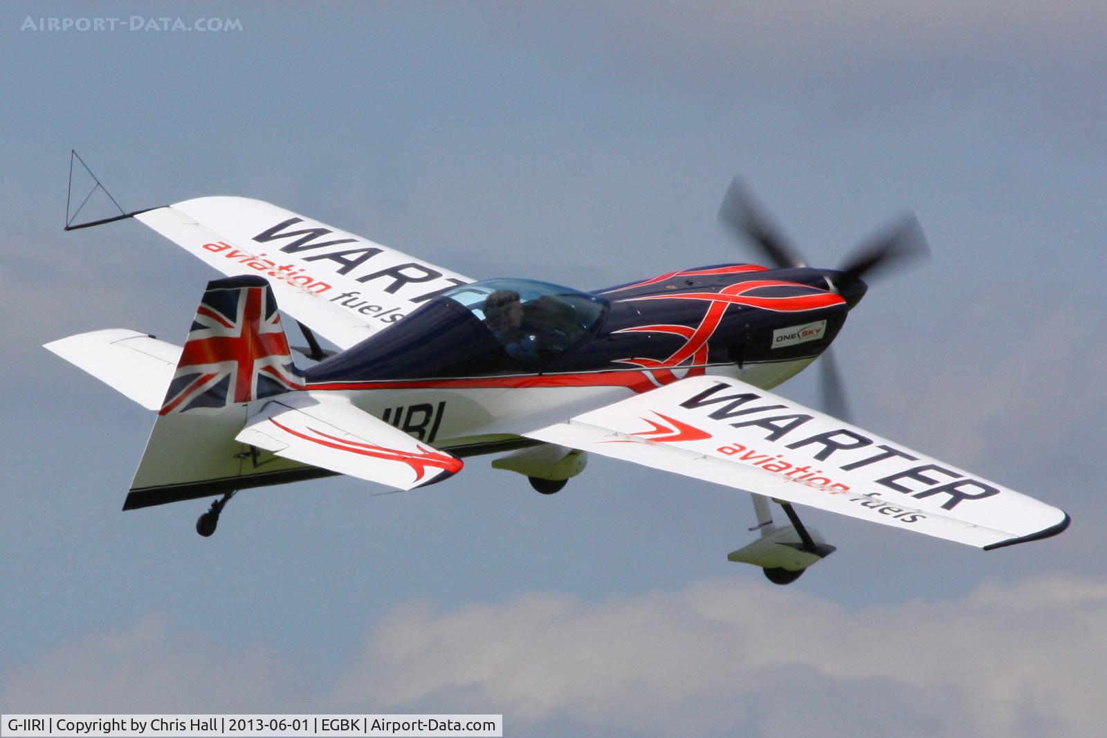G-IIRI, 2011 XtremeAir XA-41 Sbach 300 C/N LAA379-15090, displaying at AeroExpo 2013
