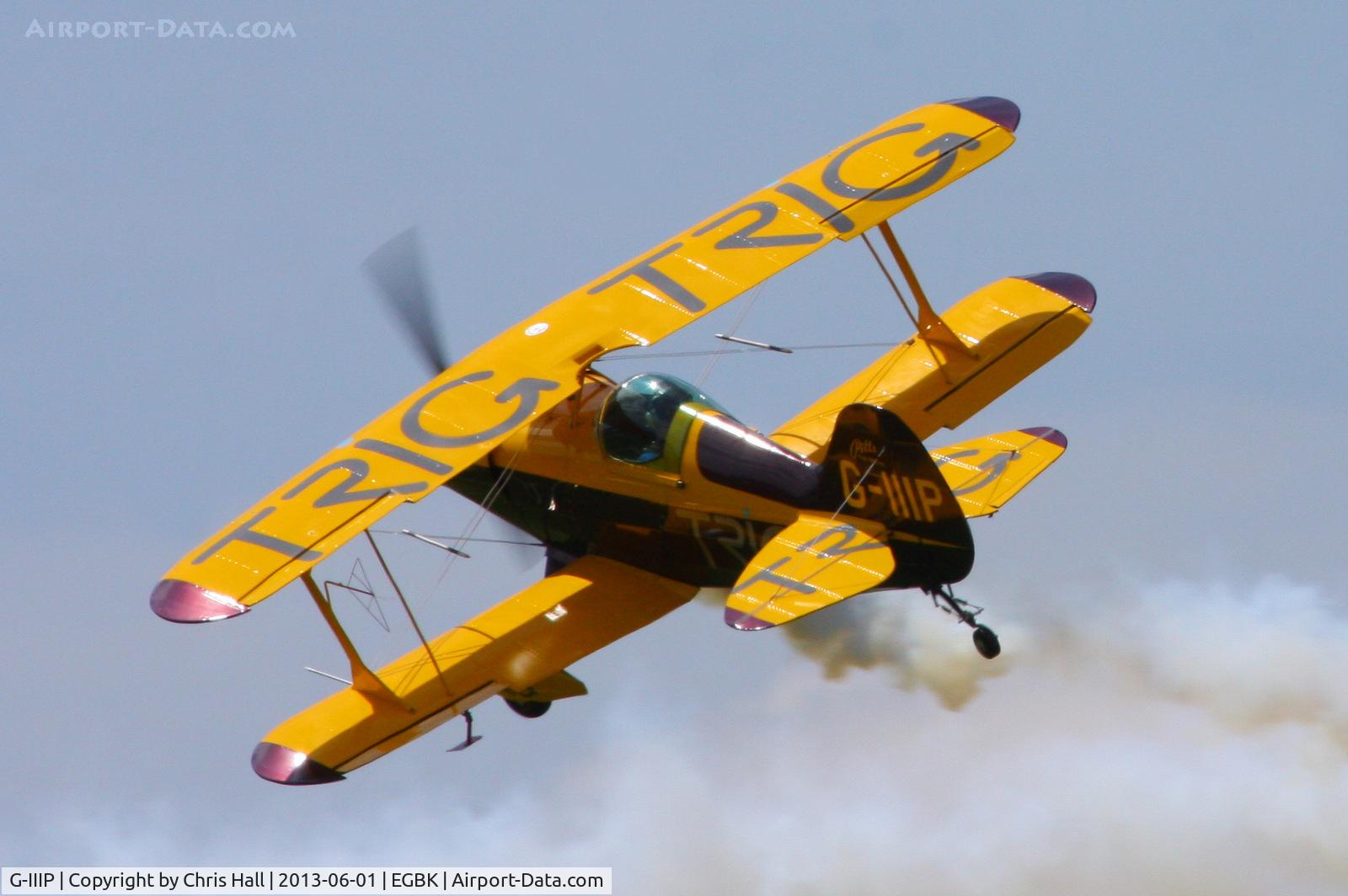 G-IIIP, 1984 Pitts S-1D Special C/N PFA 009-10195, Displaying at AeroExpo 2013