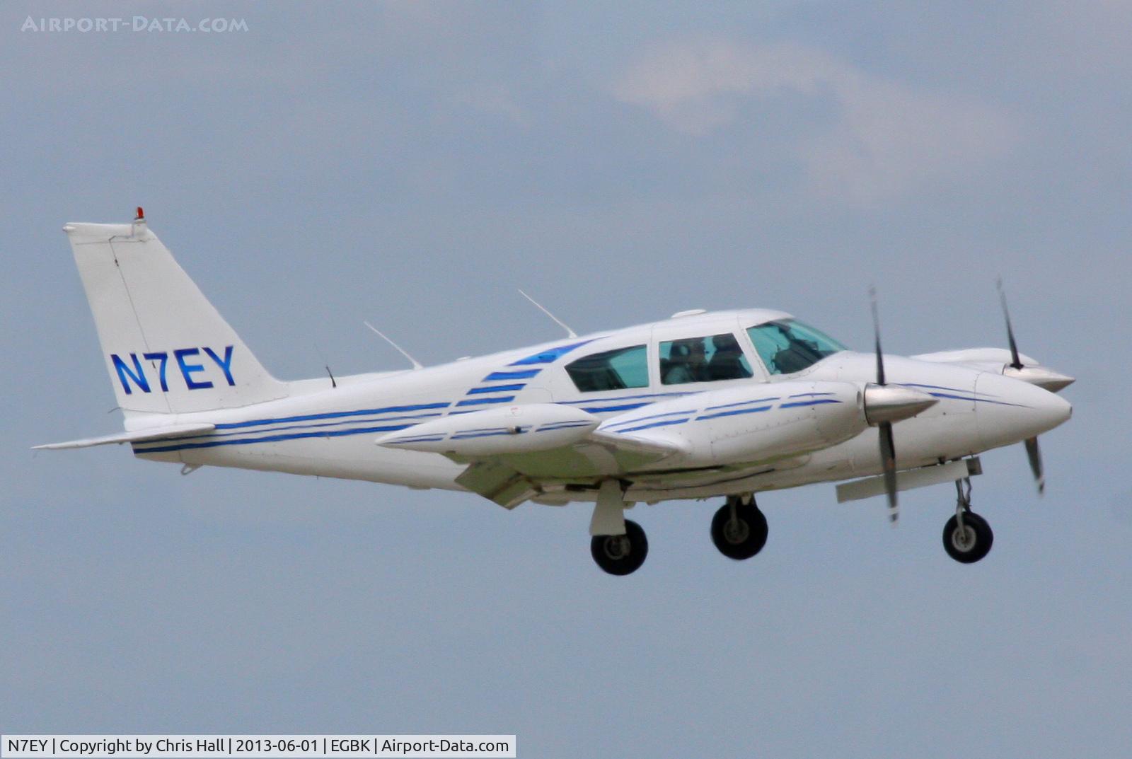 N7EY, 1964 Piper PA-30-160 Twin Comanche Twin Comanche C/N 30-571, at AeroExpo 2013