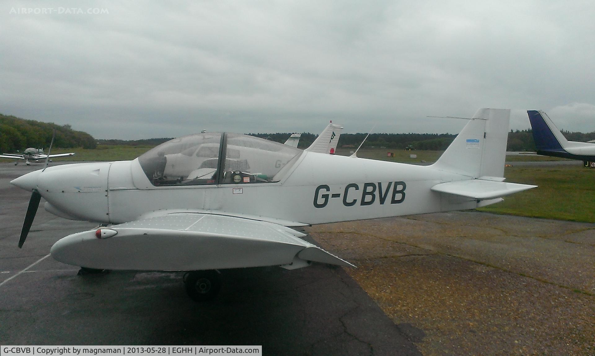 G-CBVB, 2002 Robin R-2120U Alpha C/N 365, On flying club apron