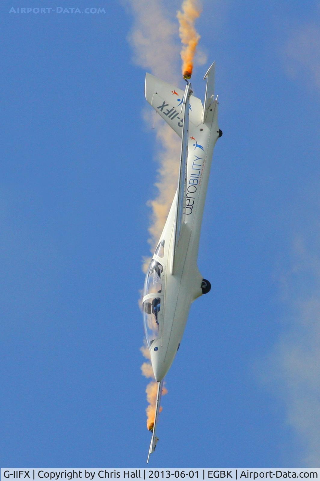 G-IIFX, 1998 Marganski MDM-1 Fox C/N 223, displaying at AeroExpo 2013