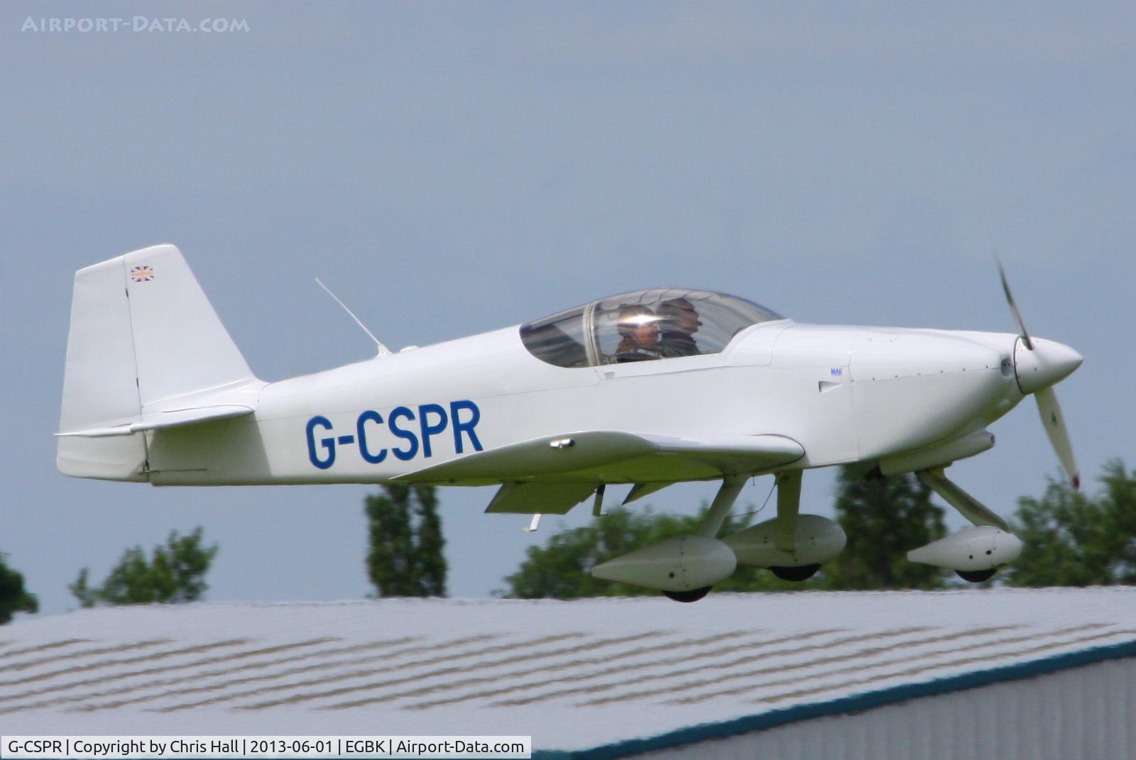 G-CSPR, 2000 Vans RV-6A C/N 25584, at AeroExpo 2013