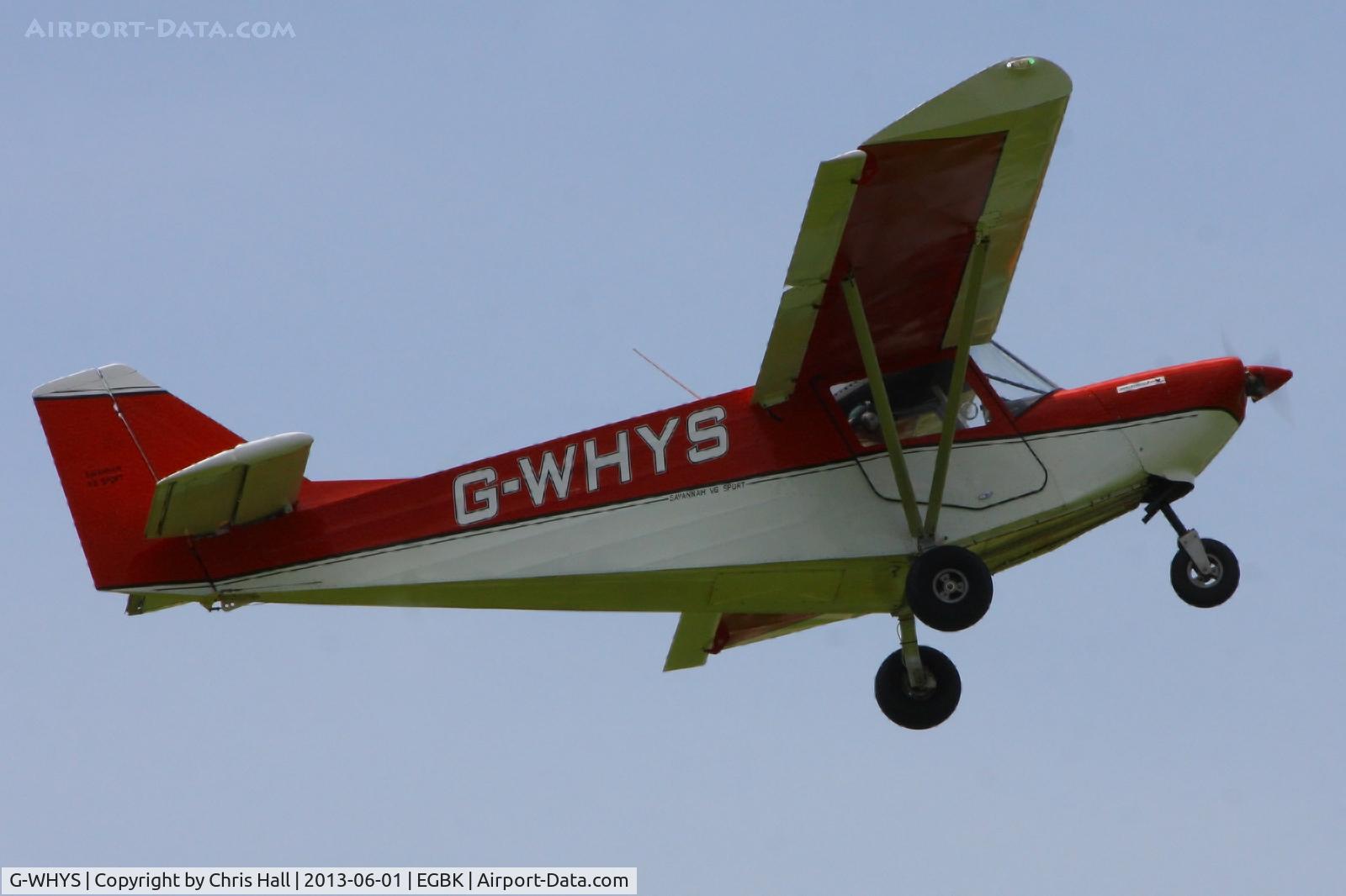 G-WHYS, 2010 ICP MXP-740 Savannah VG Jabiru(3) C/N BMAA/HB/404, at AeroExpo 2013