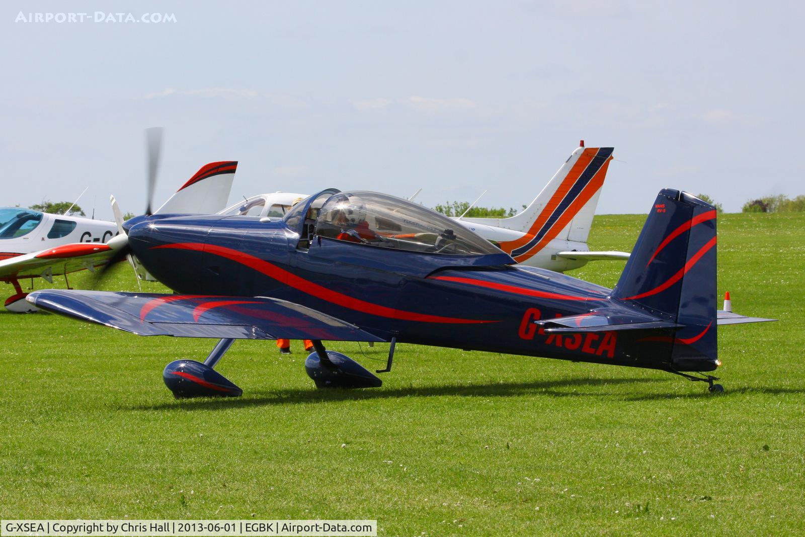 G-XSEA, 2005 Vans RV-8 C/N PFA 303-14228, at AeroExpo 2013