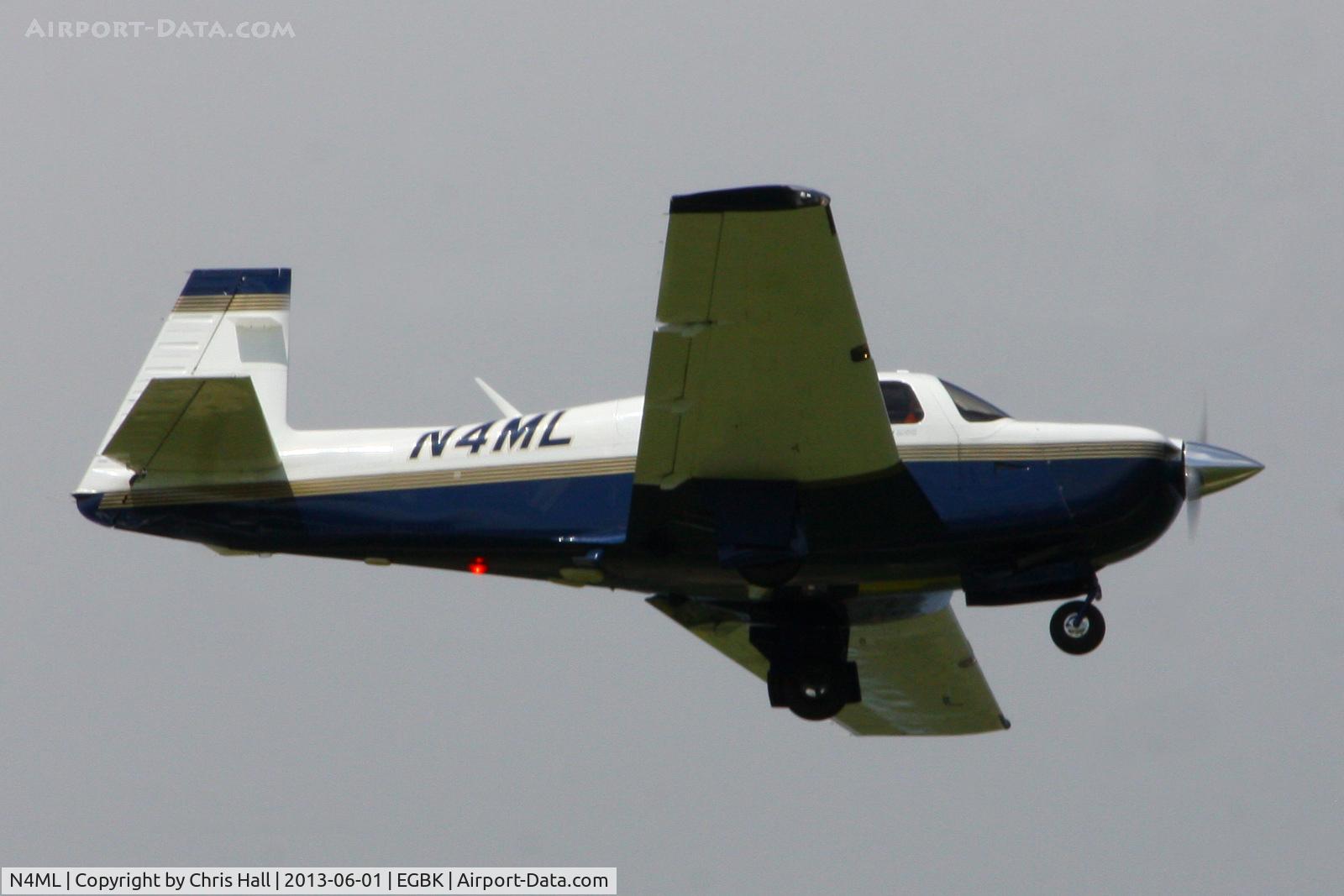 N4ML, 1997 Mooney M20J 201 C/N 24-3400, at AeroExpo 2013