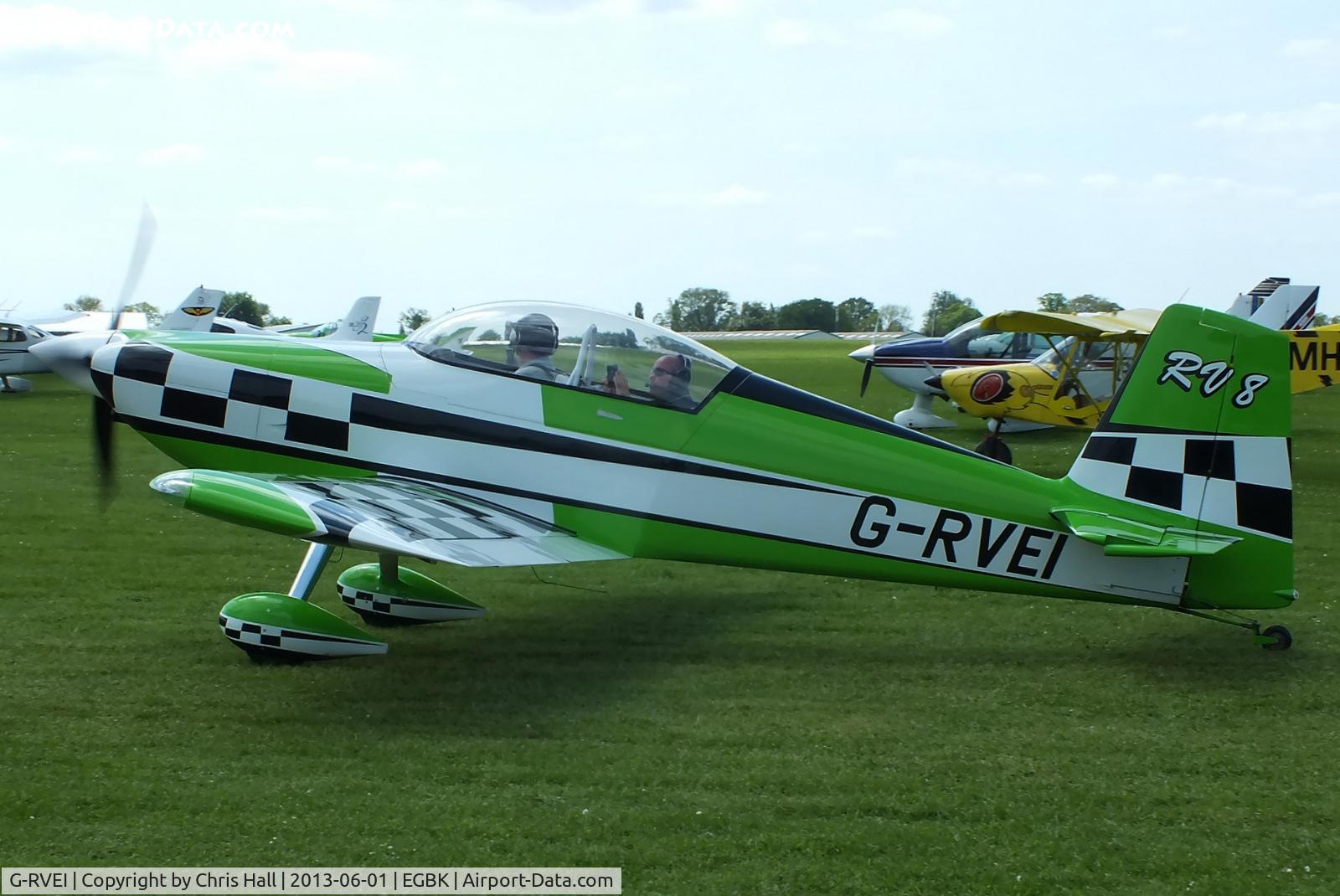 G-RVEI, 2011 Vans RV-8 C/N LAA 303-14961, at AeroExpo 2013