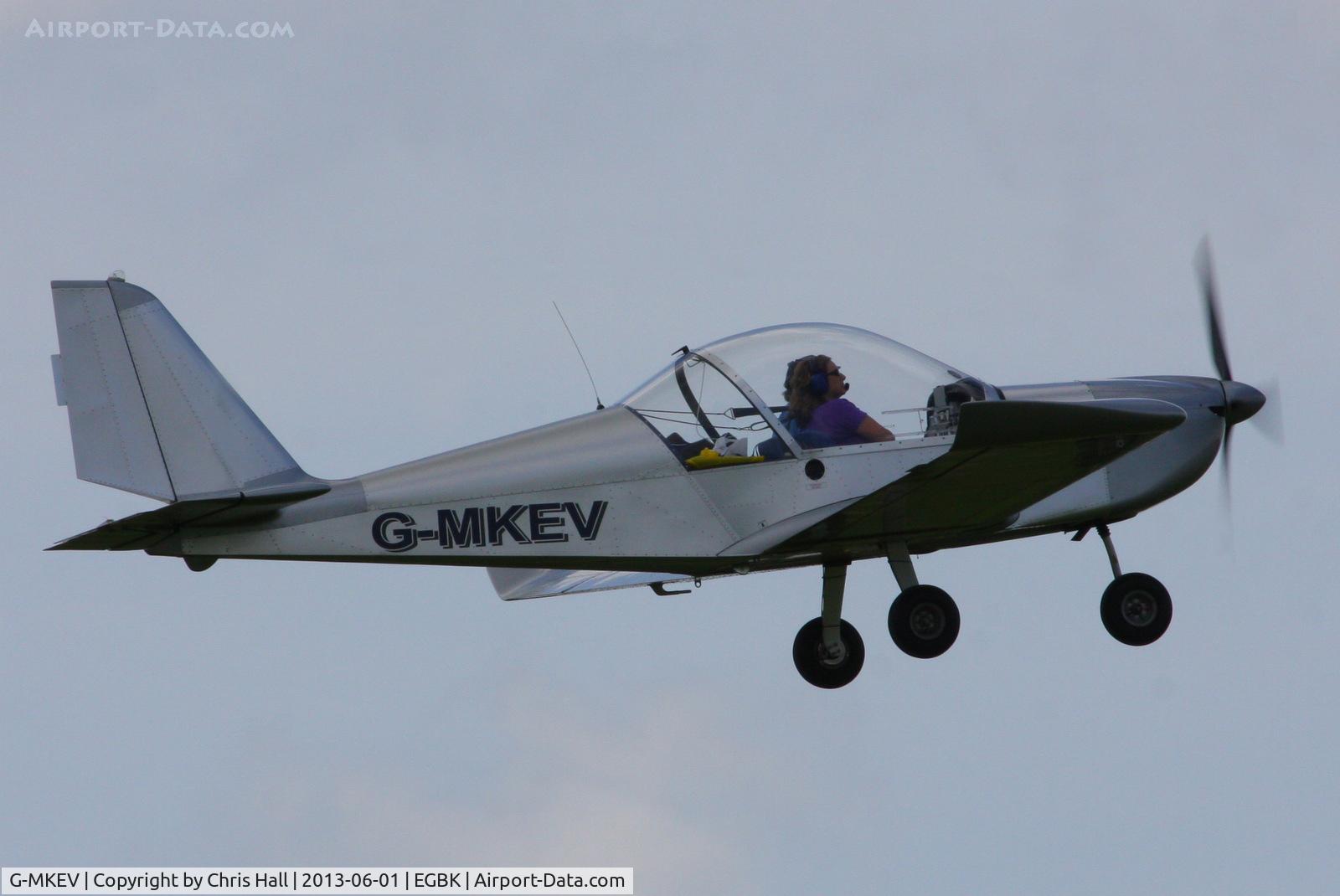 G-MKEV, 2009 Aerotechnik EV-97 Eurostar C/N LAA 315-14830, at AeroExpo 2013