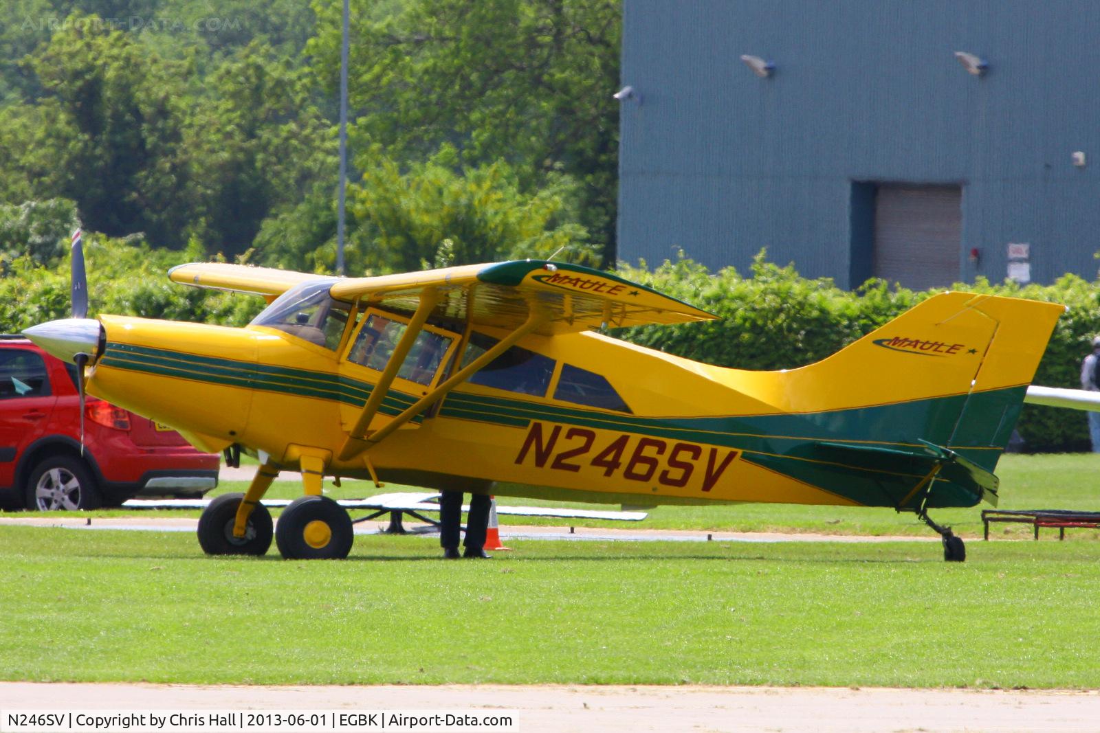 N246SV, 2001 Maule M-7-235C Orion C/N 25068C, at AeroExpo 2013