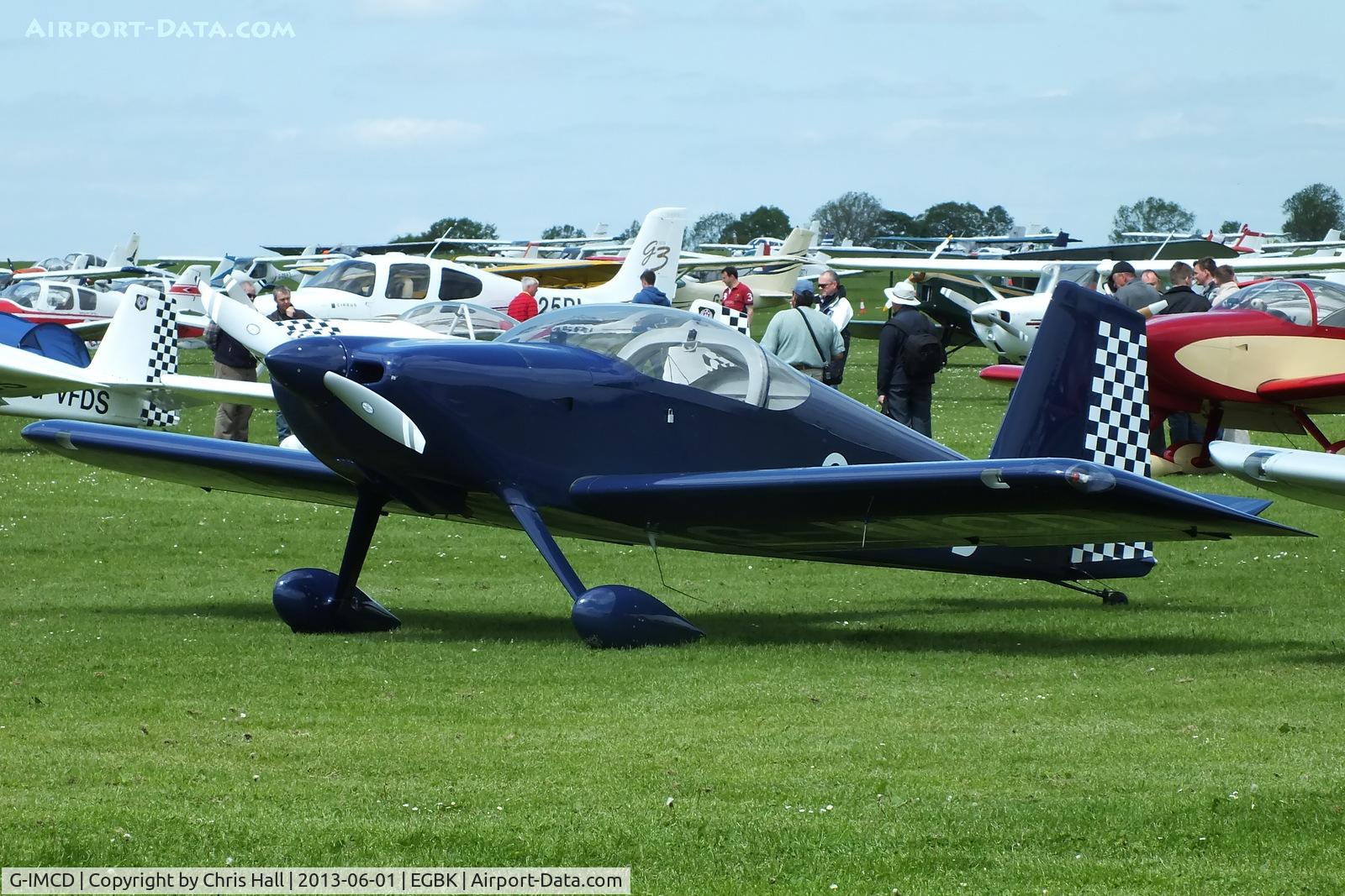 G-IMCD, 2005 Vans RV-7 C/N PFA 323-13965, at AeroExpo 2013