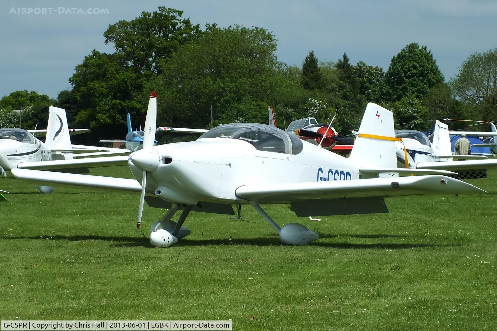 G-CSPR, 2000 Vans RV-6A C/N 25584, at AeroExpo 2013