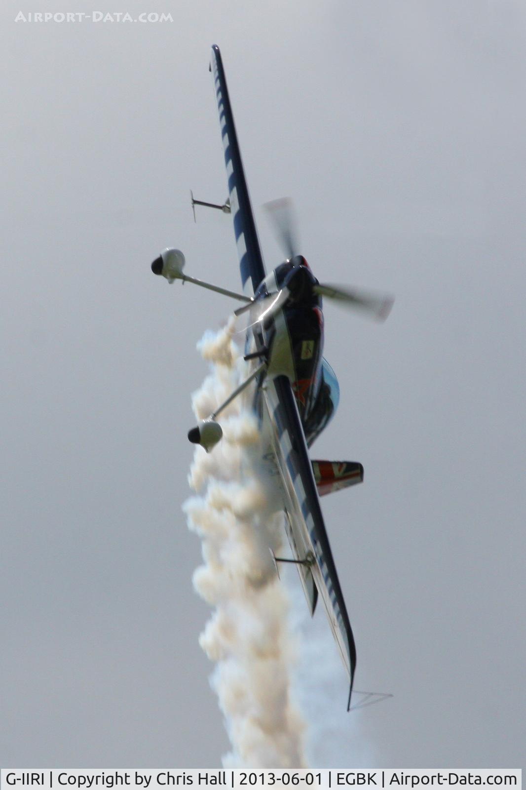 G-IIRI, 2011 XtremeAir XA-41 Sbach 300 C/N LAA379-15090, displaying at AeroExpo 2013