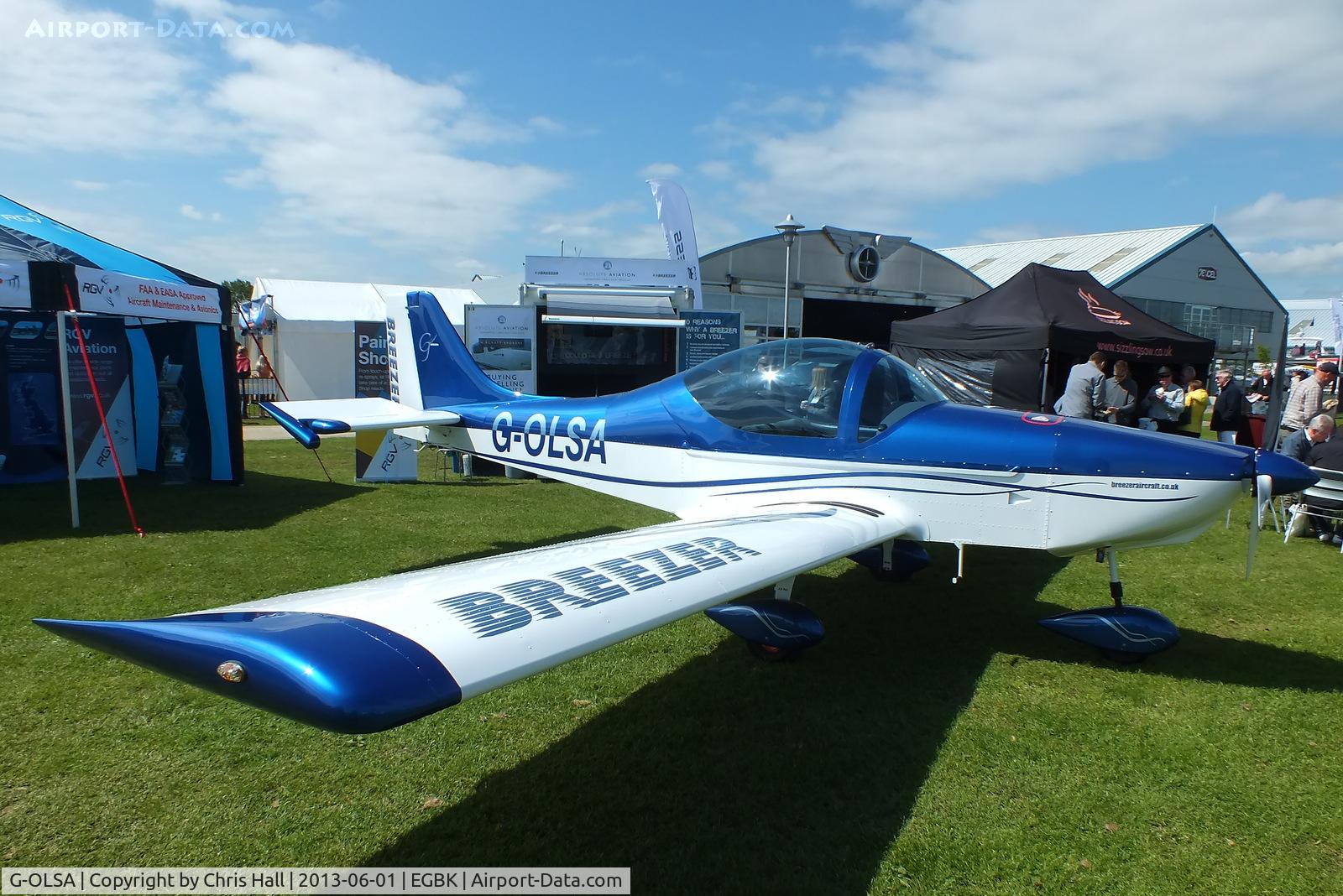 G-OLSA, 2010 Aerostyle B600 C/N 014LSA, at AeroExpo 2013