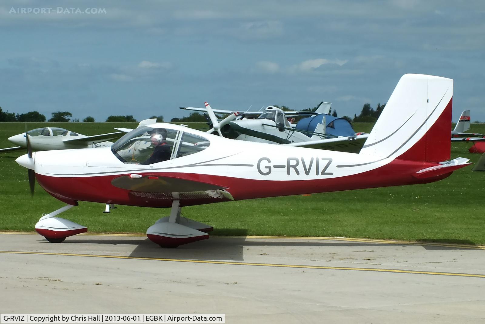 G-RVIZ, 2011 Vans RV-12 C/N LAA 363-15034, at AeroExpo 2013