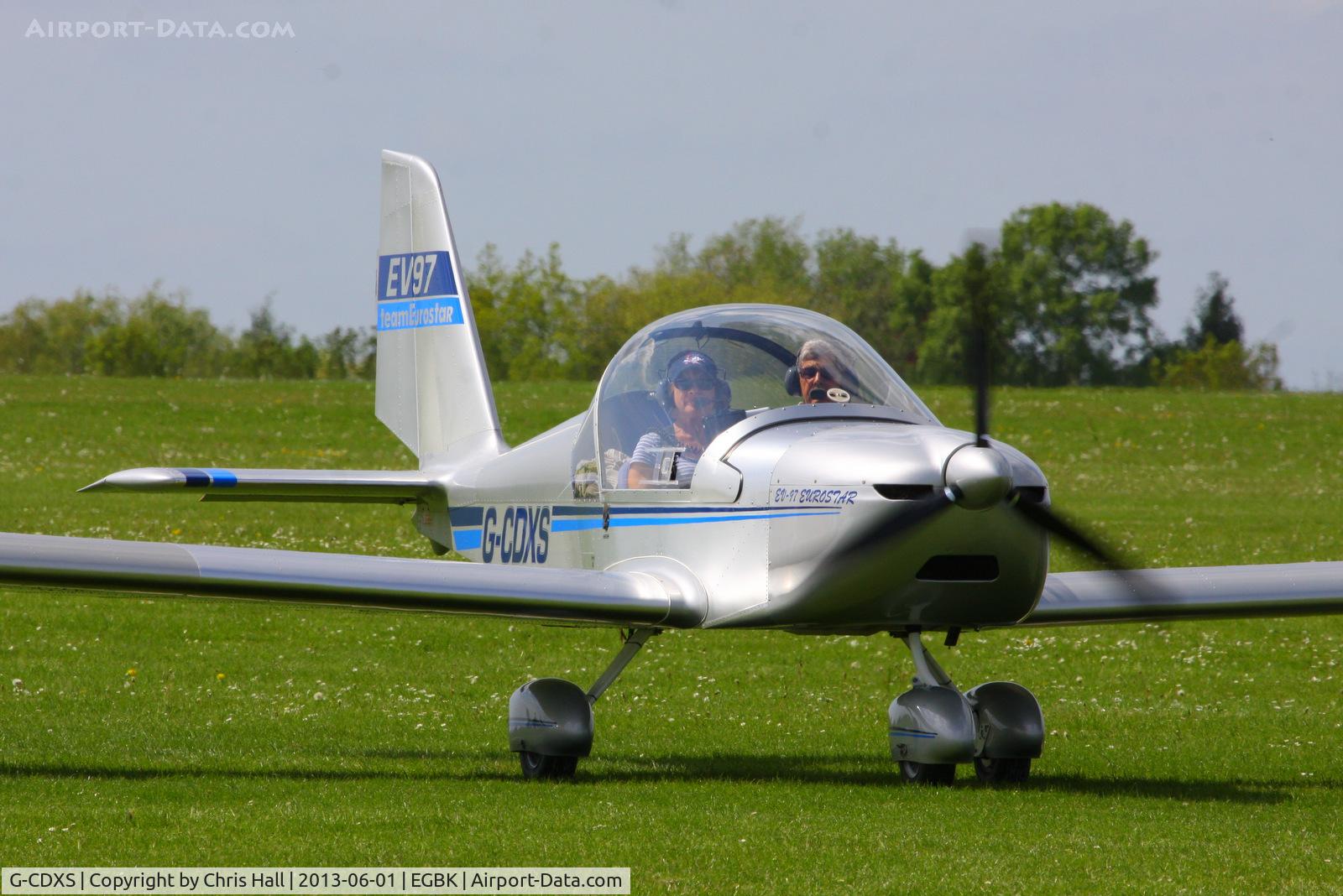 G-CDXS, 2006 Cosmik EV-97 TeamEurostar UK C/N 2627, at AeroExpo 2013