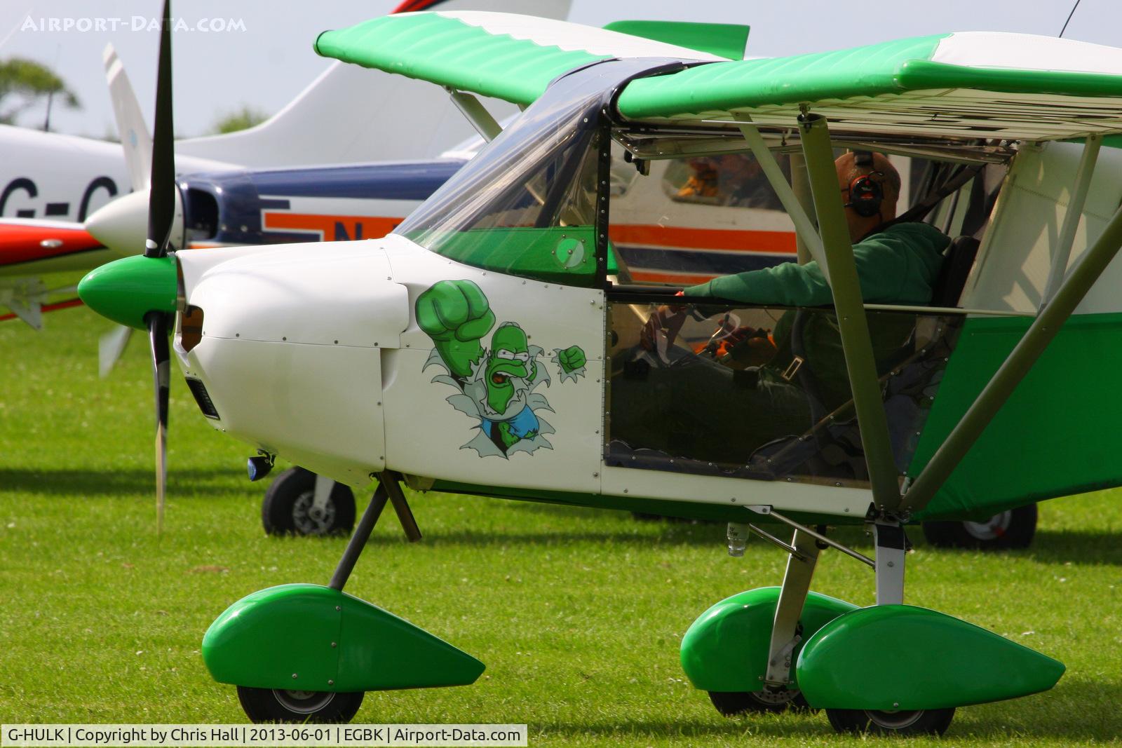 G-HULK, 2007 Best Off Skyranger 912(2) C/N BMAA/HB/238, Homer Simpson as the Hulk