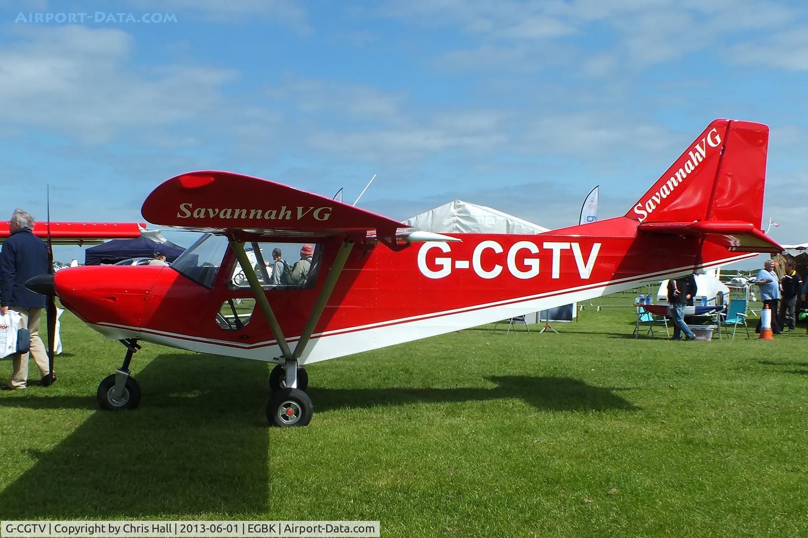 G-CGTV, 2011 ICP MXP-740 Savannah VG Jabiru(1) C/N BMAA/HB/609, at AeroExpo 2013
