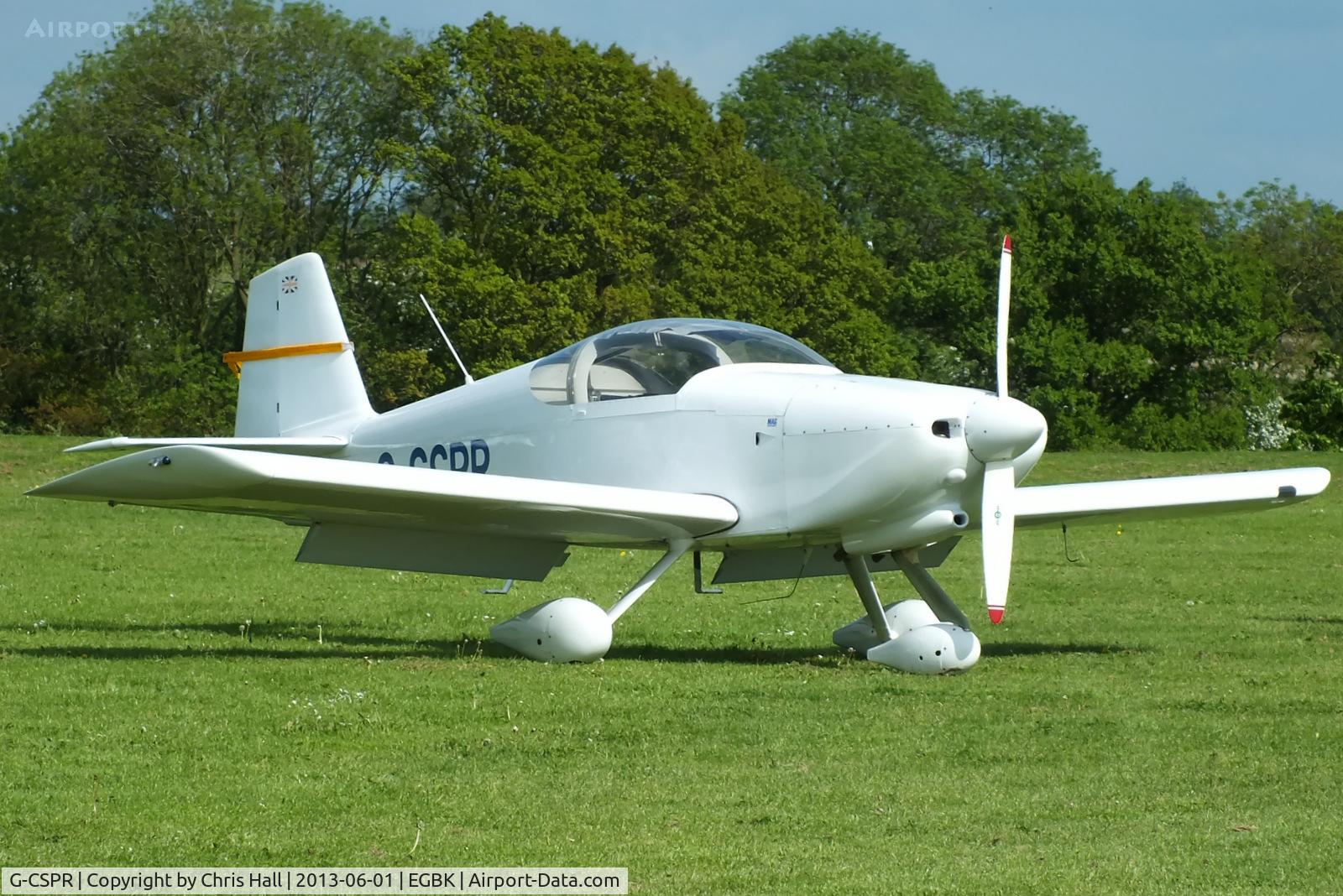 G-CSPR, 2000 Vans RV-6A C/N 25584, at AeroExpo 2013
