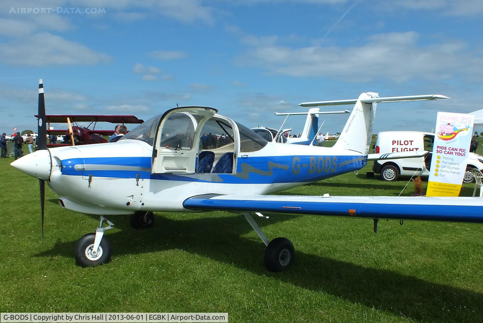 G-BODS, 1979 Piper PA-38-112 Tomahawk Tomahawk C/N 38-79A0410, at AeroExpo 2013