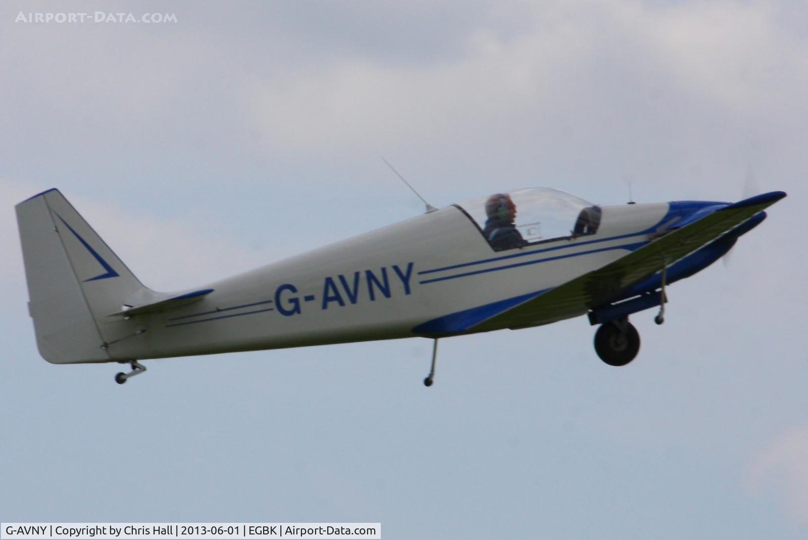 G-AVNY, 1967 Sportavia-Putzer Fournier RF-4D C/N 4029, at AeroExpo 2013