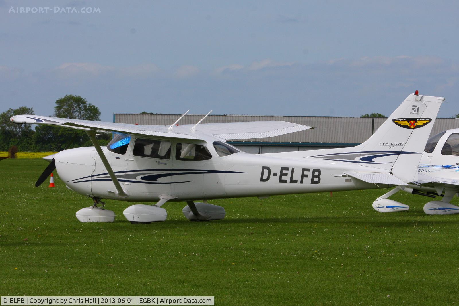 D-ELFB, 2005 Cessna 172S Skyhawk SP C/N 172S9837, at AeroExpo 2013