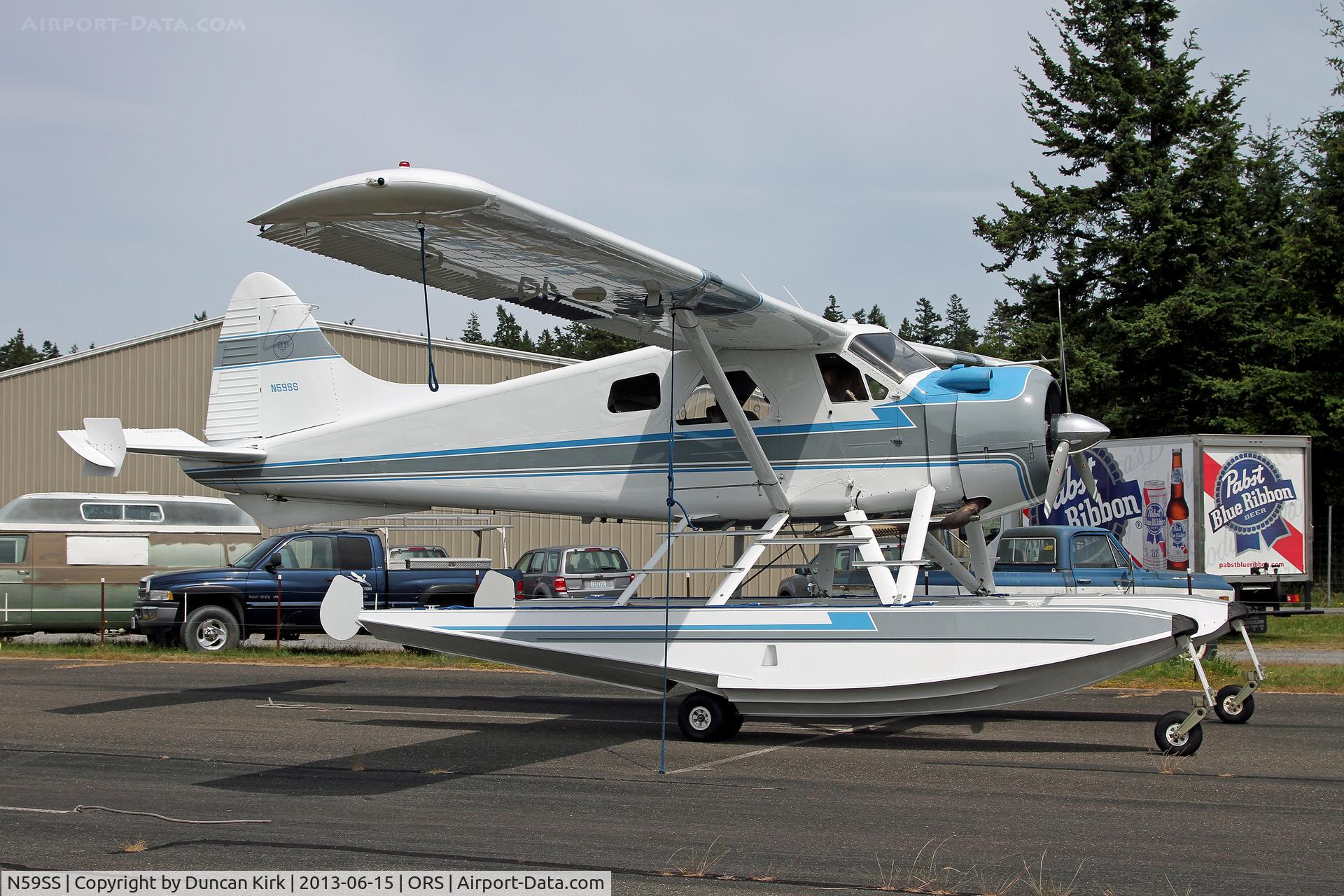 N59SS, De Havilland Canada DHC-2 Beaver Mk.I (L20A) C/N 1117, Very nice Beaver on floats