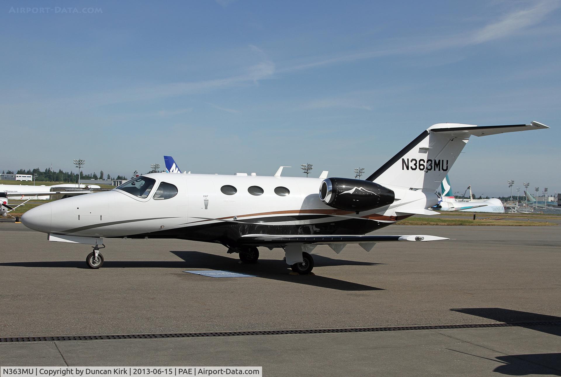 N363MU, 2011 Cessna 510 Citation Mustang Citation Mustang C/N 510-0363, Routing Orcas Island to Van Nuys