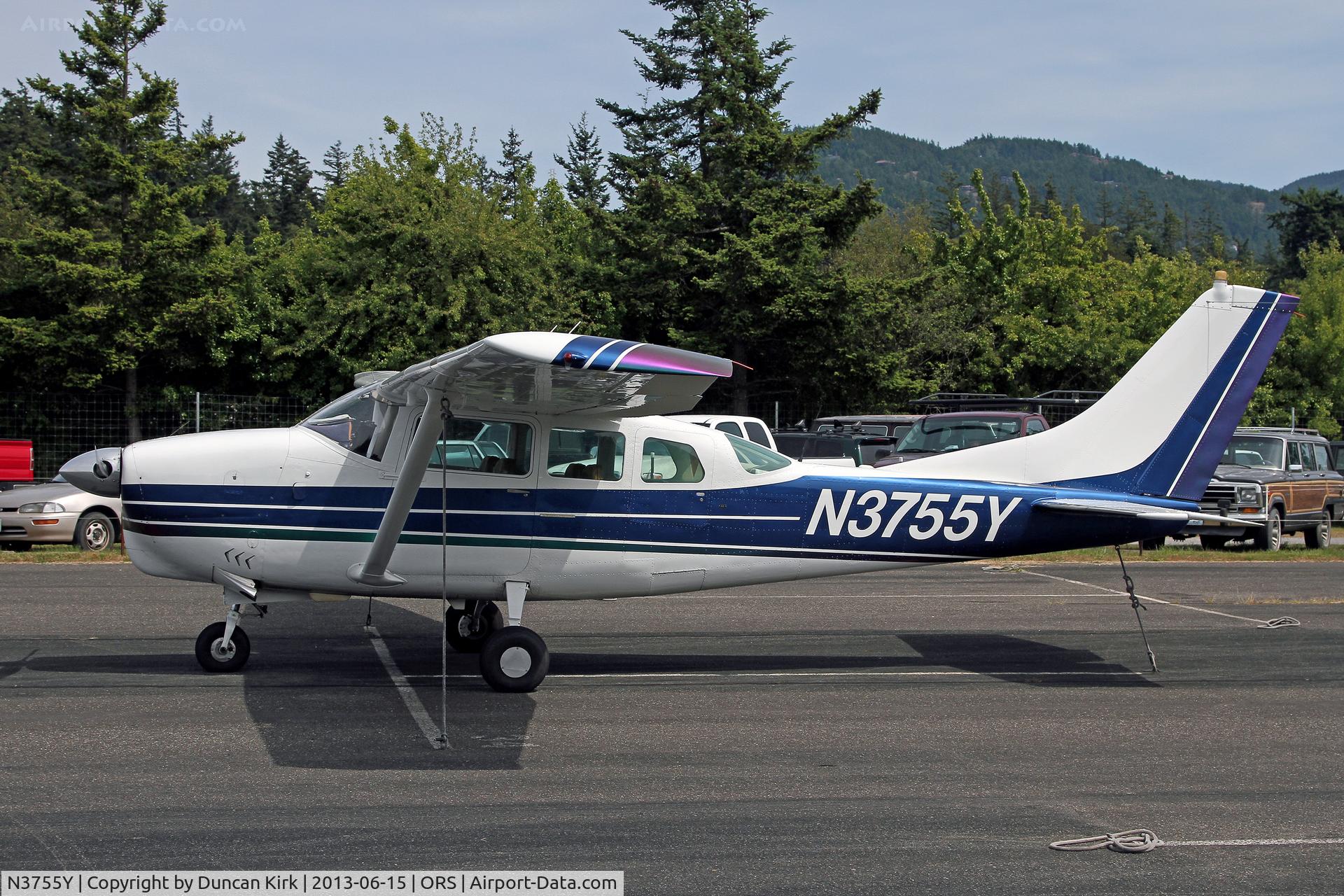 N3755Y, 1963 Cessna 210D Centurion C/N 21058255, Love the iridescent wingtips!