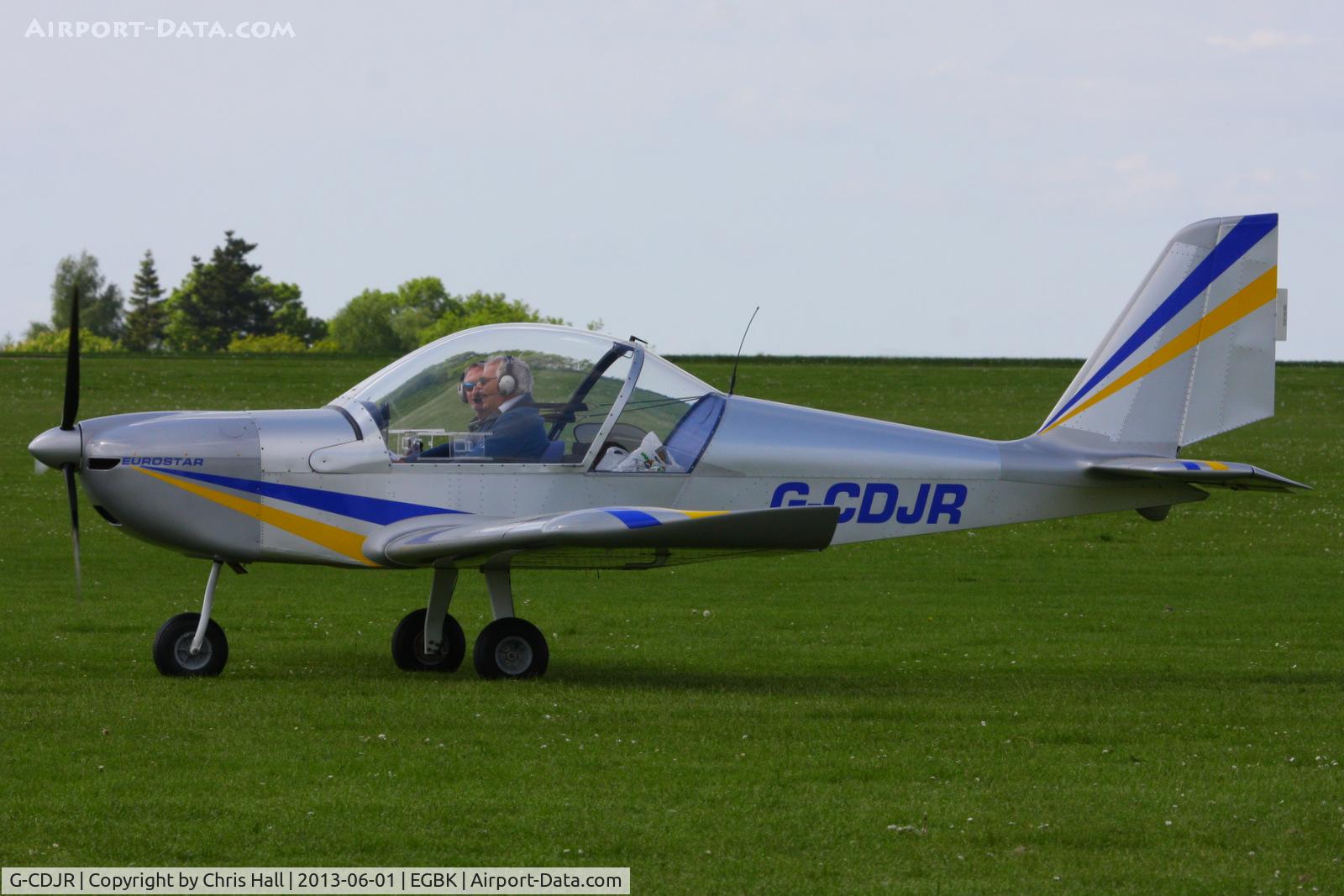 G-CDJR, 2005 Cosmik EV-97 Eurostar C/N 2318, at AeroExpo 2013