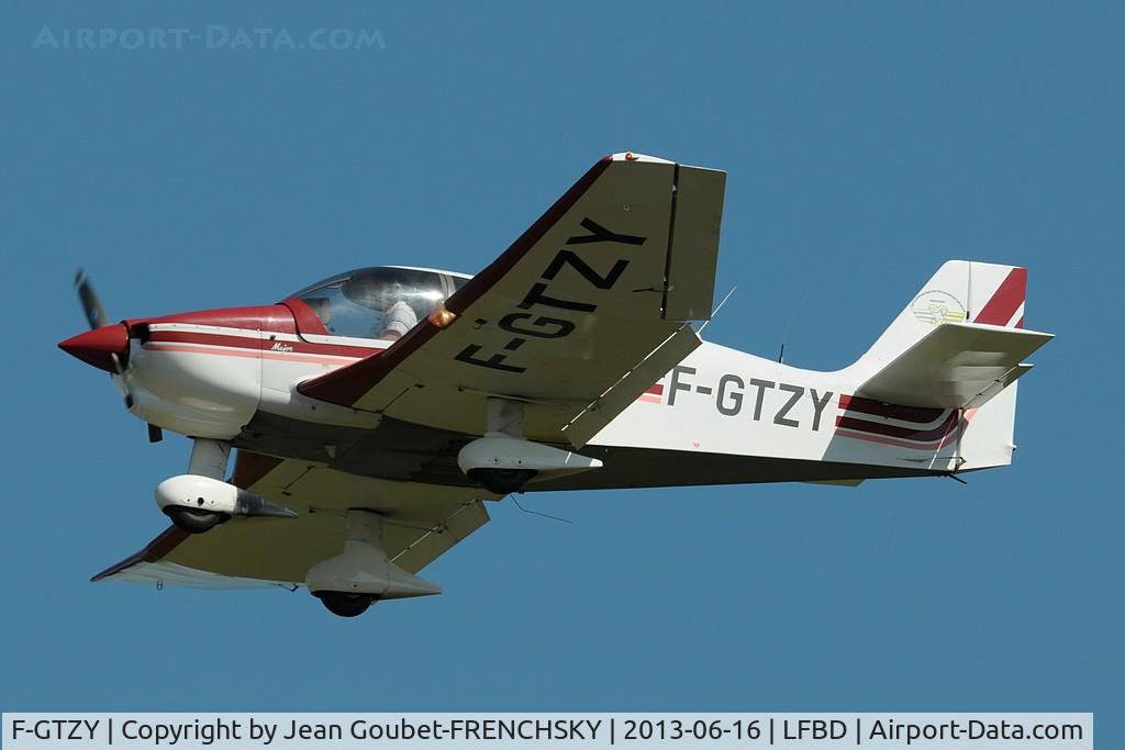 F-GTZY, Robin DR-400-160 Chevalier C/N 2445, CAPAM landing 23 for touch and go