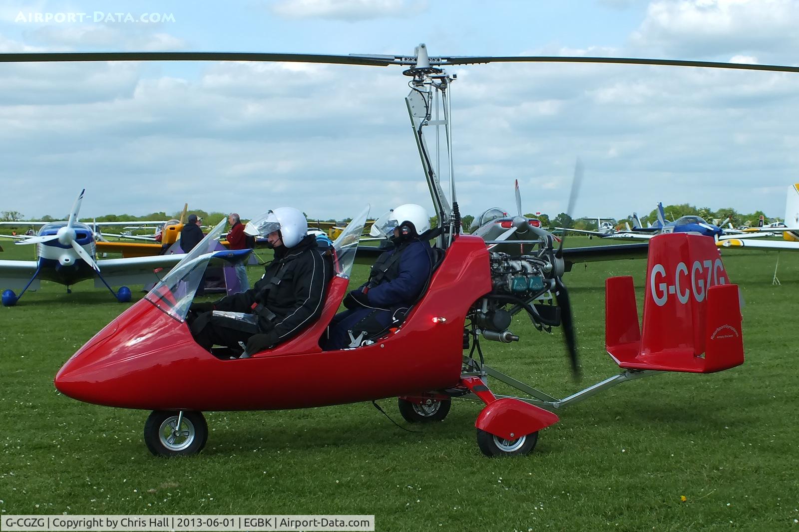 G-CGZG, 2011 Rotorsport UK MTOsport C/N RSUK/MTOS/041, at AeroExpo 2013