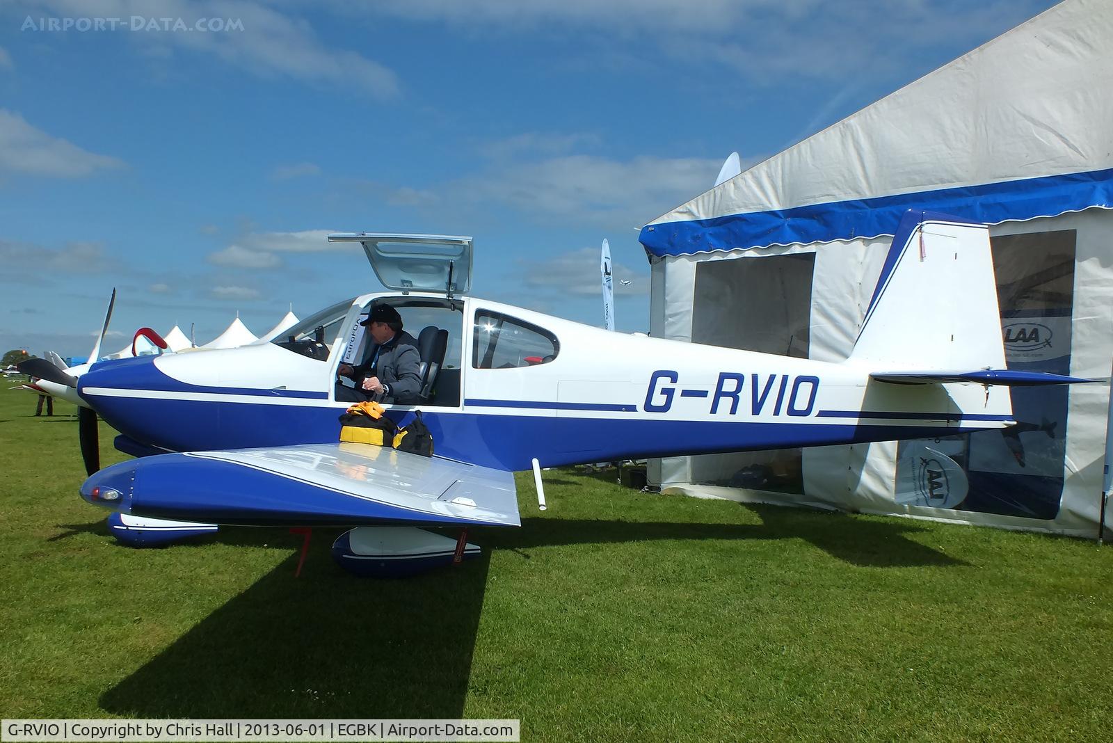 G-RVIO, 2006 Vans RV-10 C/N PFA 339-14547, at AeroExpo 2013