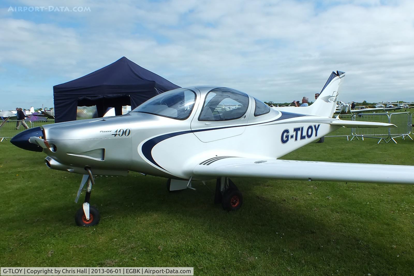 G-TLOY, 2012 Alpi Aviation Pioneer 400 C/N LAA 364-15112, at AeroExpo 2013
