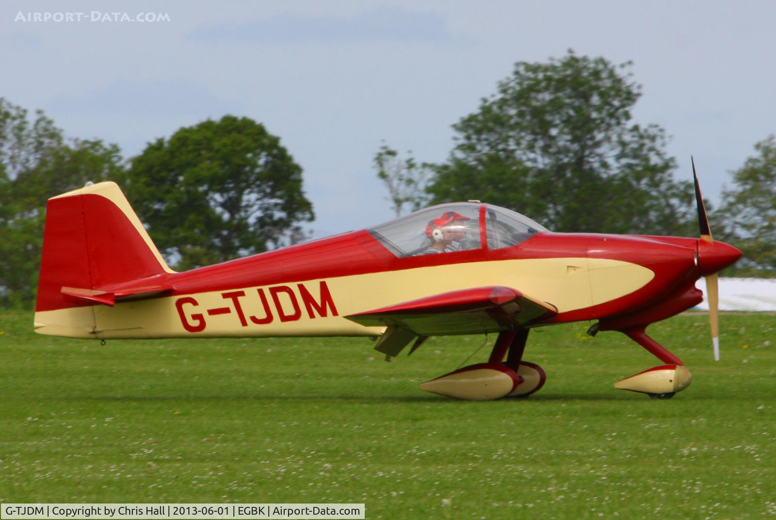G-TJDM, 2007 Vans RV-6A C/N PFA 181A-13370, at AeroExpo 2013