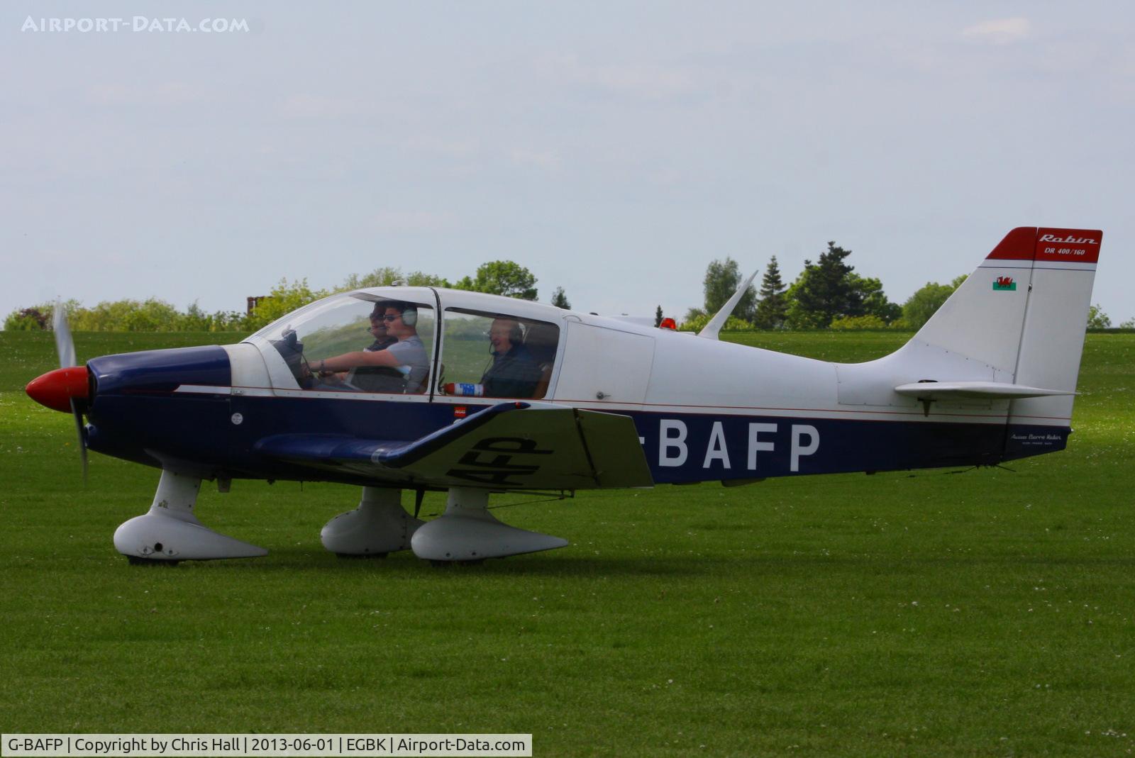 G-BAFP, 1972 Robin DR-400-160 Chevalier C/N 735, at AeroExpo 2013