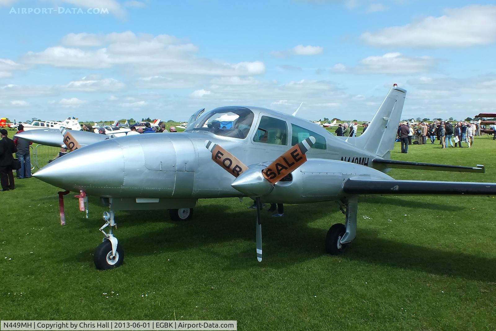 N449MH, Cessna 310R C/N 310R0128, at AeroExpo 2013