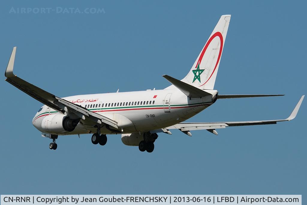 CN-RNR, 2000 Boeing 737-7B6 C/N 28986, RAM792 from Casablanca landing 23