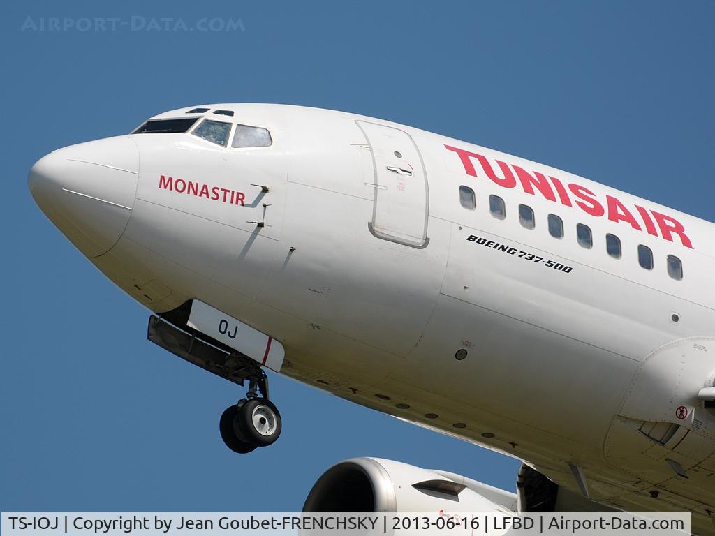 TS-IOJ, 1995 Boeing 737-5H3 C/N 27912, TU778 