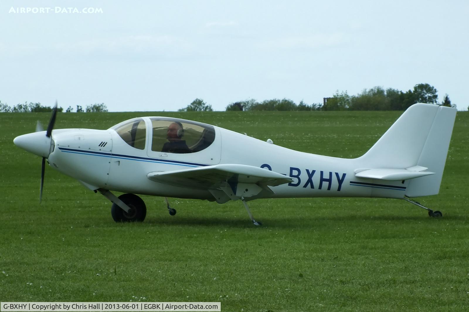 G-BXHY, 1998 Europa XS Monowheel C/N PFA 247-12514, at AeroExpo 2013