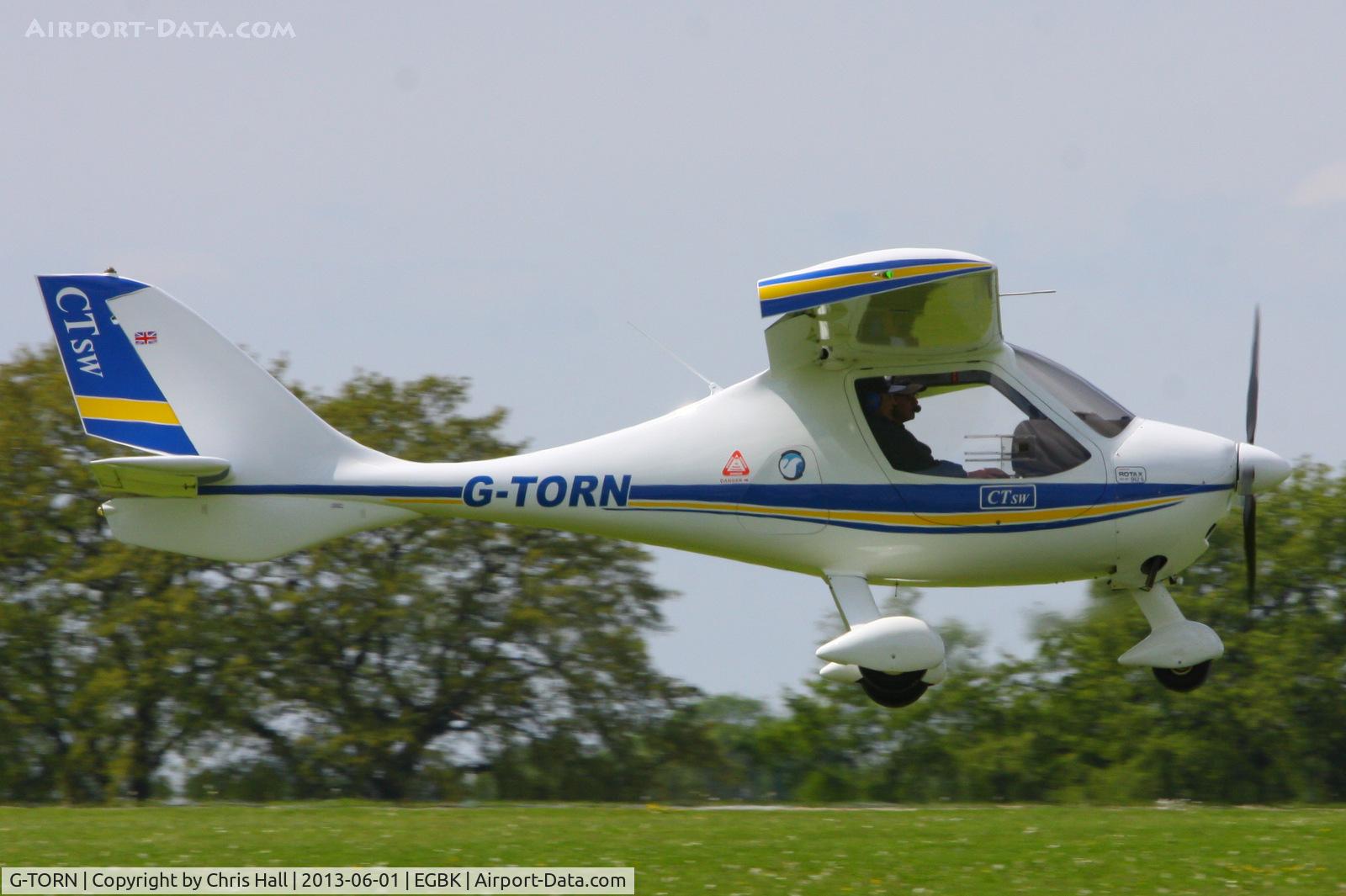 G-TORN, 2006 Flight Design CTSW C/N 8189, at AeroExpo 2013