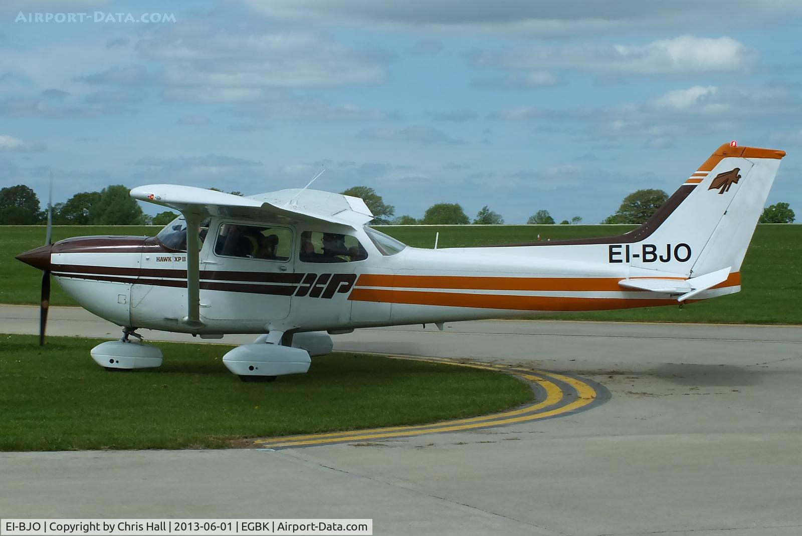 EI-BJO, Cessna R172K Hawk XP C/N R1723340, at AeroExpo 2013