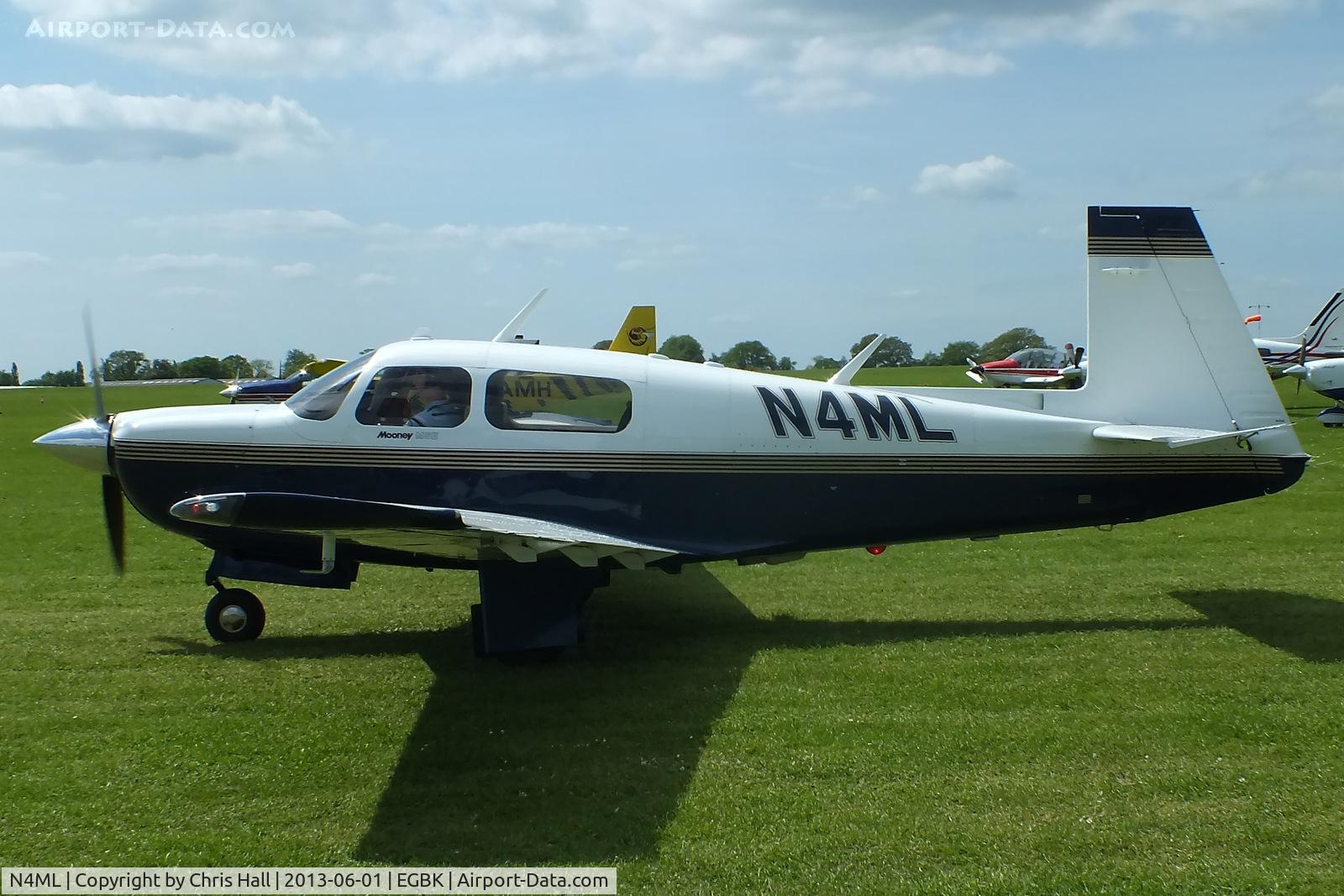 N4ML, 1997 Mooney M20J 201 C/N 24-3400, at AeroExpo 2013