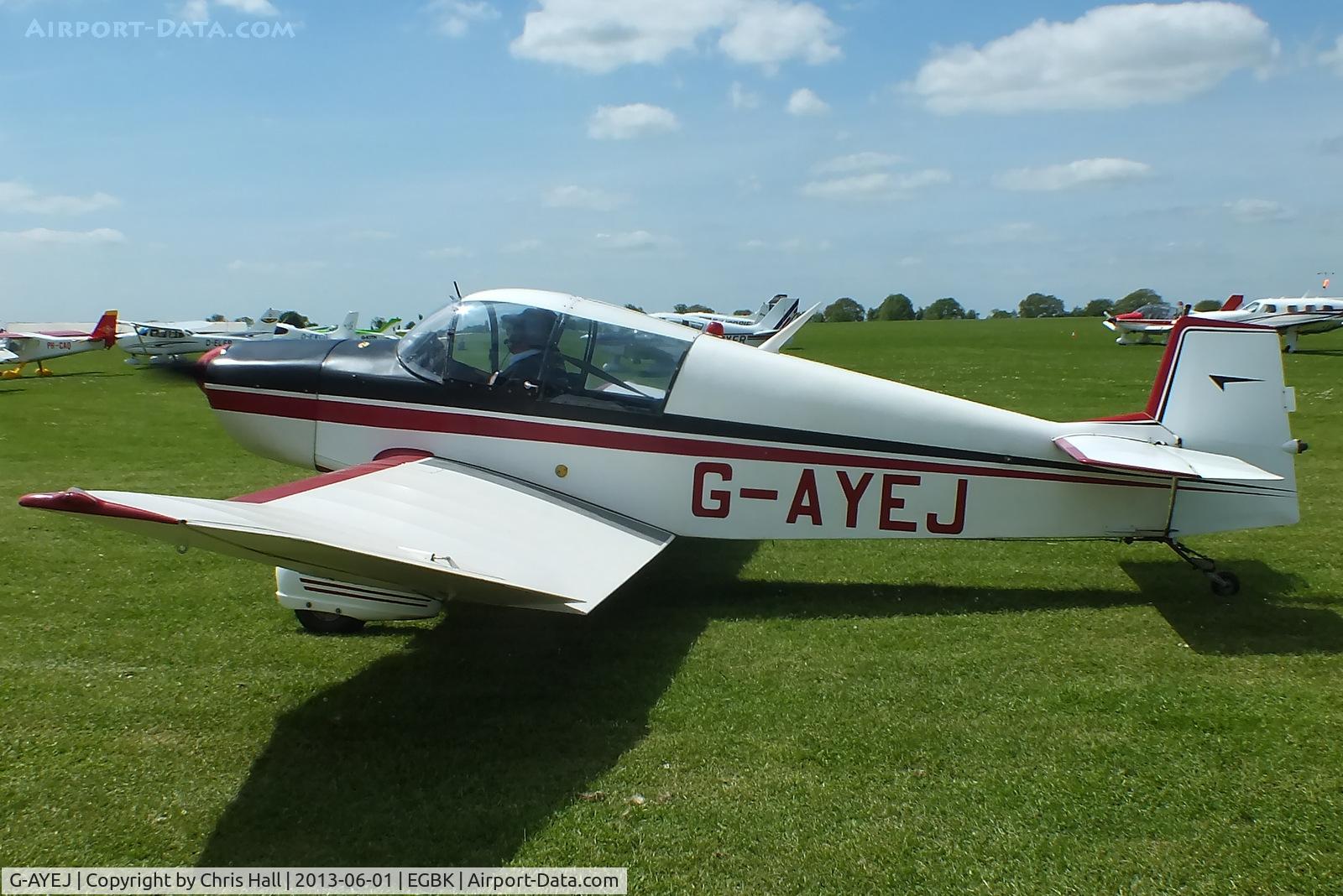 G-AYEJ, 1961 SAN Jodel DR-1050 Ambassadeur C/N 253, at AeroExpo 2013