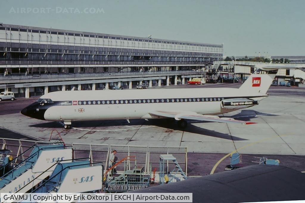 G-AVMJ, 1968 BAC 111-510ED One-Eleven C/N BAC.138, G-AVMJ in CPH