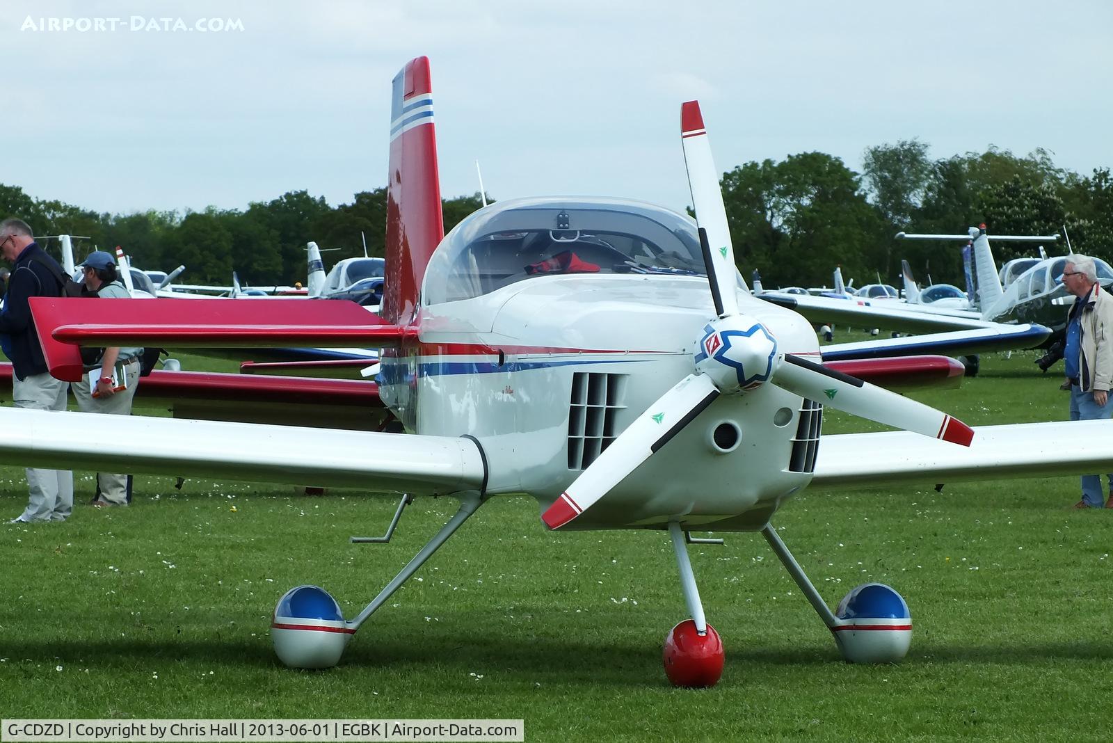 G-CDZD, 2007 Vans RV-9A C/N PFA 320-13966, at AeroExpo 2013