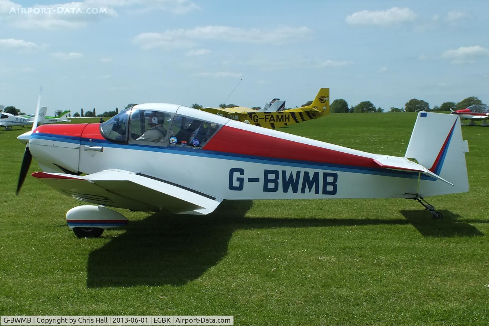 G-BWMB, 1956 Jodel D-119 C/N 77, at AeroExpo 2013