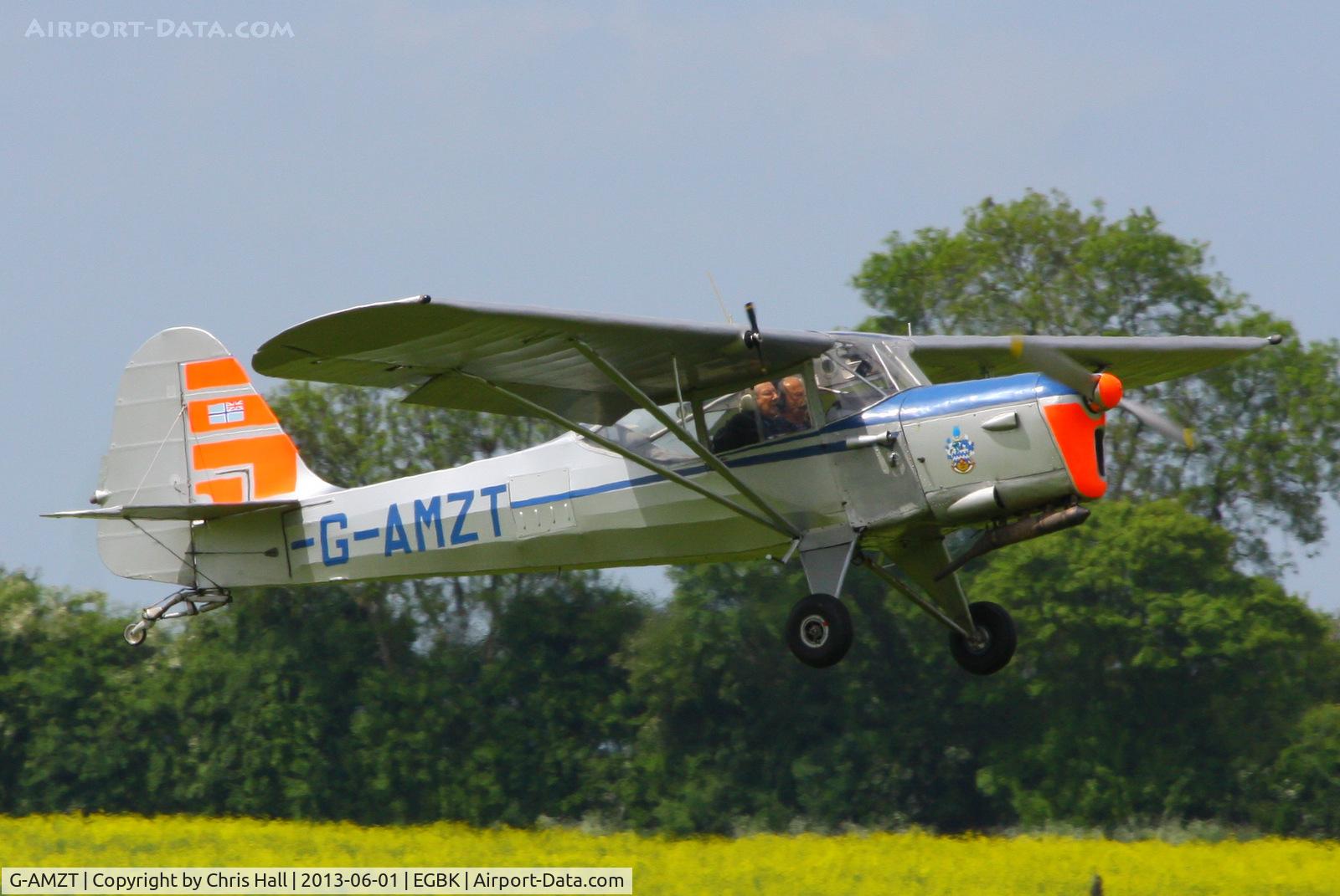 G-AMZT, 1953 Auster J-5F Aiglet Trainer C/N 3107, at AeroExpo 2013