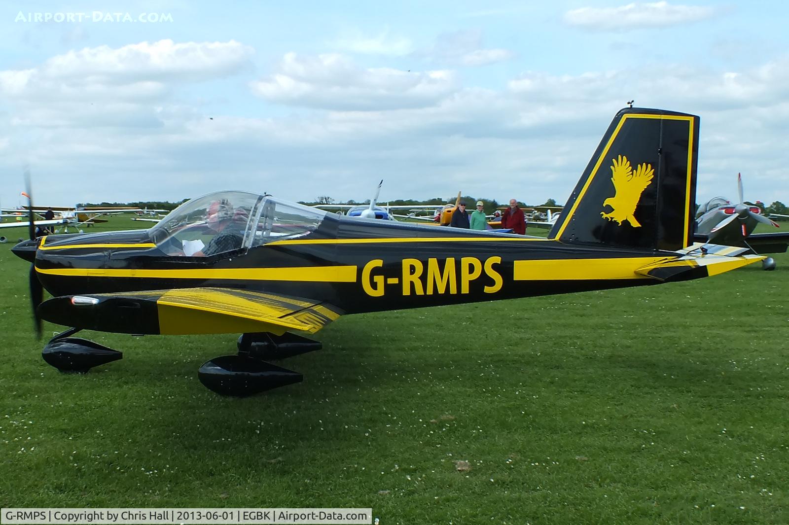 G-RMPS, 2011 Vans RV-12 C/N LAA 363-14923, at AeroExpo 2013