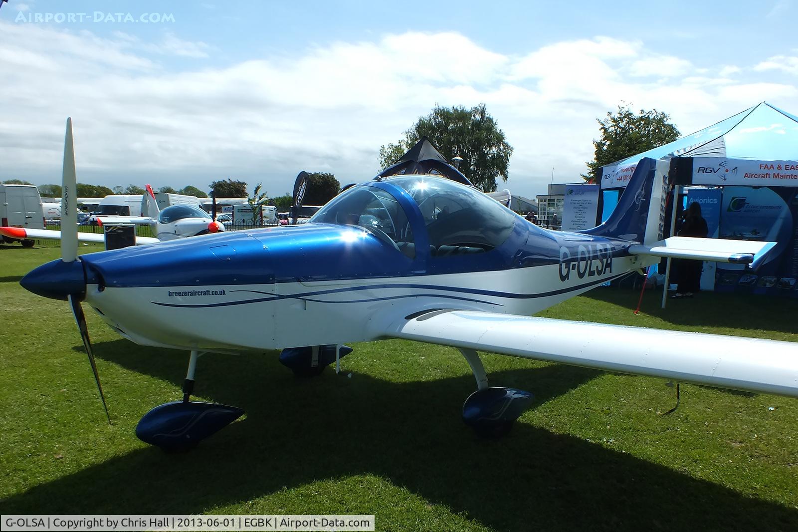 G-OLSA, 2010 Aerostyle B600 C/N 014LSA, at AeroExpo 2013