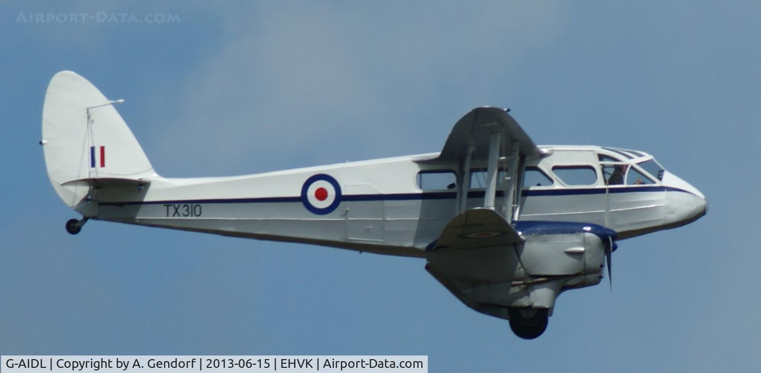 G-AIDL, 1946 De Havilland DH-89A Dominie/Dragon Rapide 6 C/N 6968, Air Atlantique (Royal Air Force cs.), seen here during display at Volkel - Airbase (EHVK)